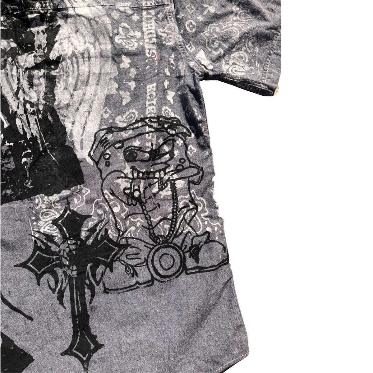 Other Basedbich hand printed button up large Size US L / EU 52-54 / 3 - 7 Thumbnail