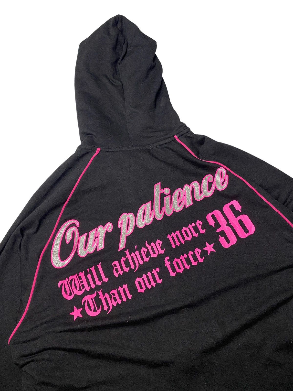 Hysteric Glamour 2000's Strange Heaven Japanese Poem Cross Hoodie Size US L / EU 52-54 / 3 - 5 Thumbnail