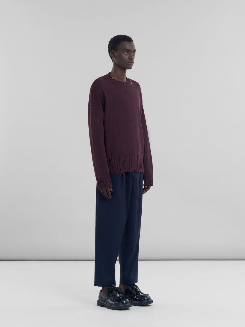 Marni o1w1db10625 Crewneck Sweater in Brown Size US M / EU 48-50 / 2 - 4 Thumbnail