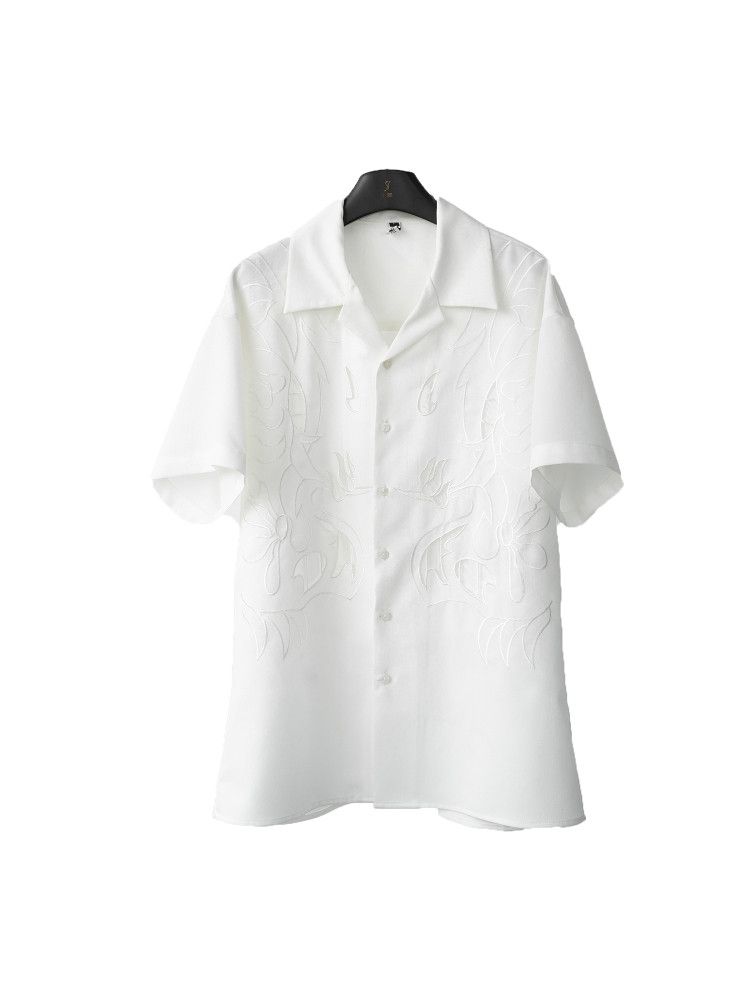 Other Men’s trendy retro white shirt Size US M / EU 48-50 / 2 - 4 Thumbnail