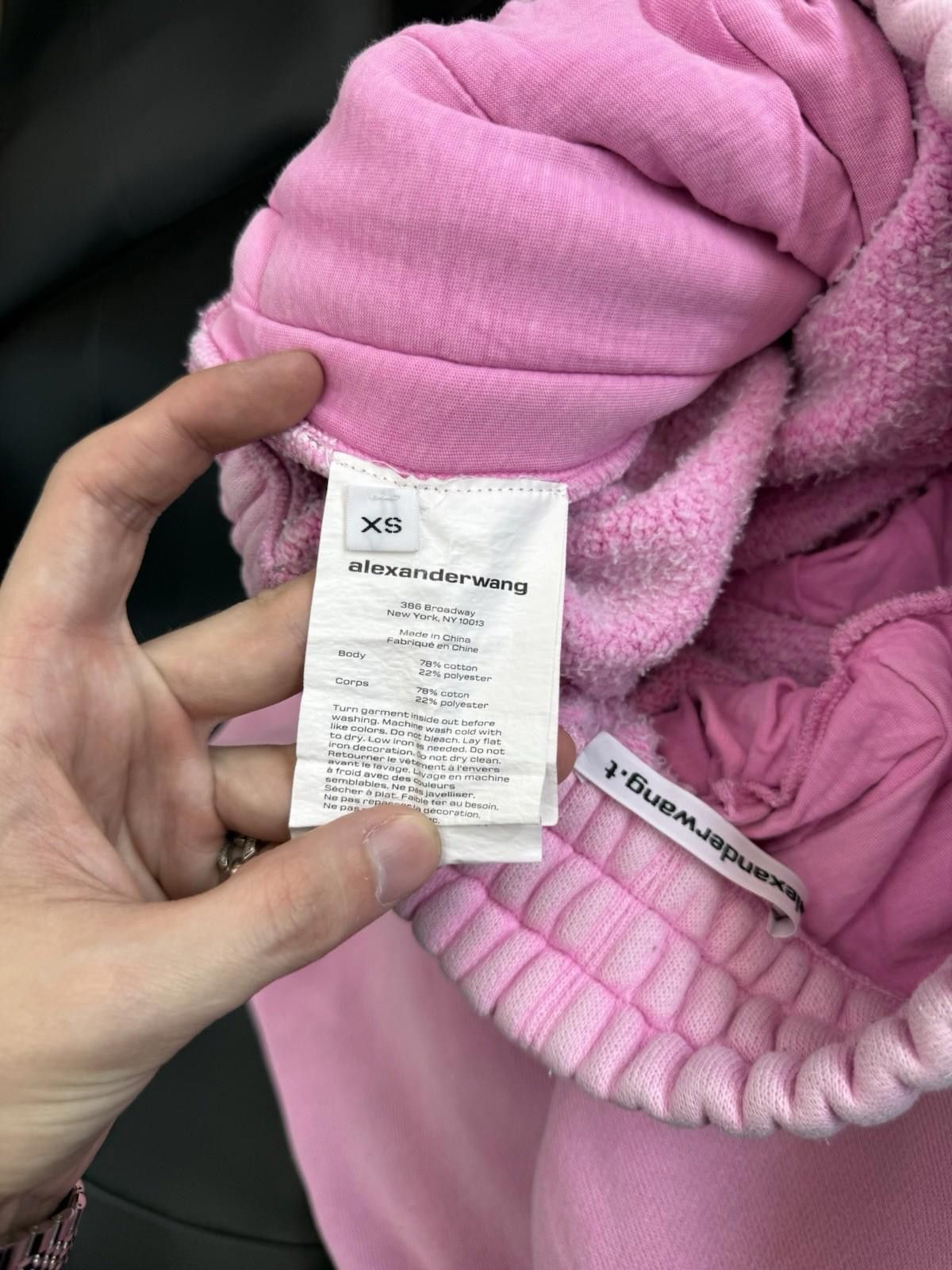 Alexander Wang ALEXANDER WANG Essential Terry Sweatpants Size XS Pink Size 26" / US 2 / IT 38 - 11 Thumbnail