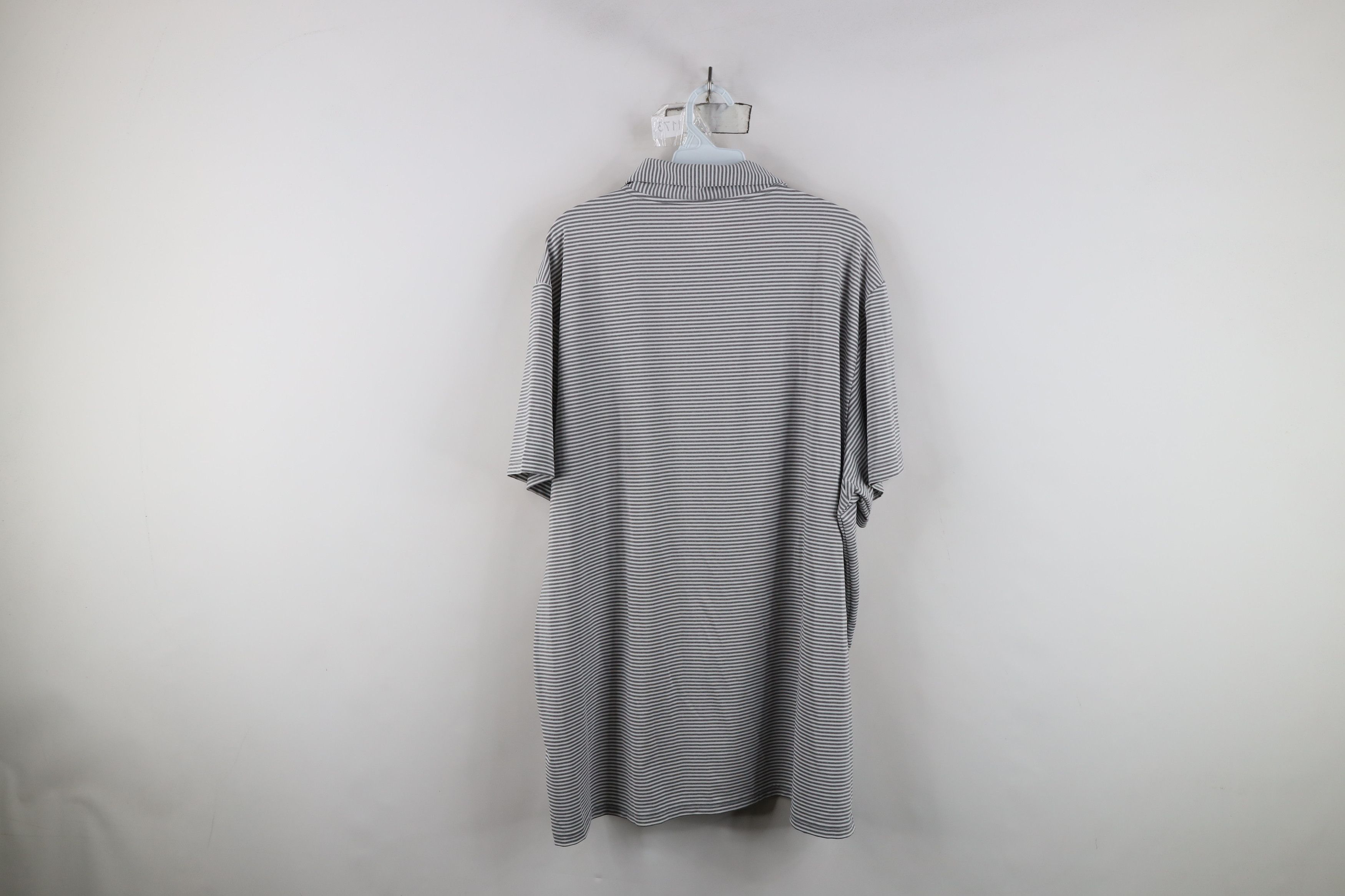 Bonobos Bonobos Golf Stretch Striped Golfing Polo Shirt Gray Size US XXL / EU 58 / 5 - 10 Thumbnail