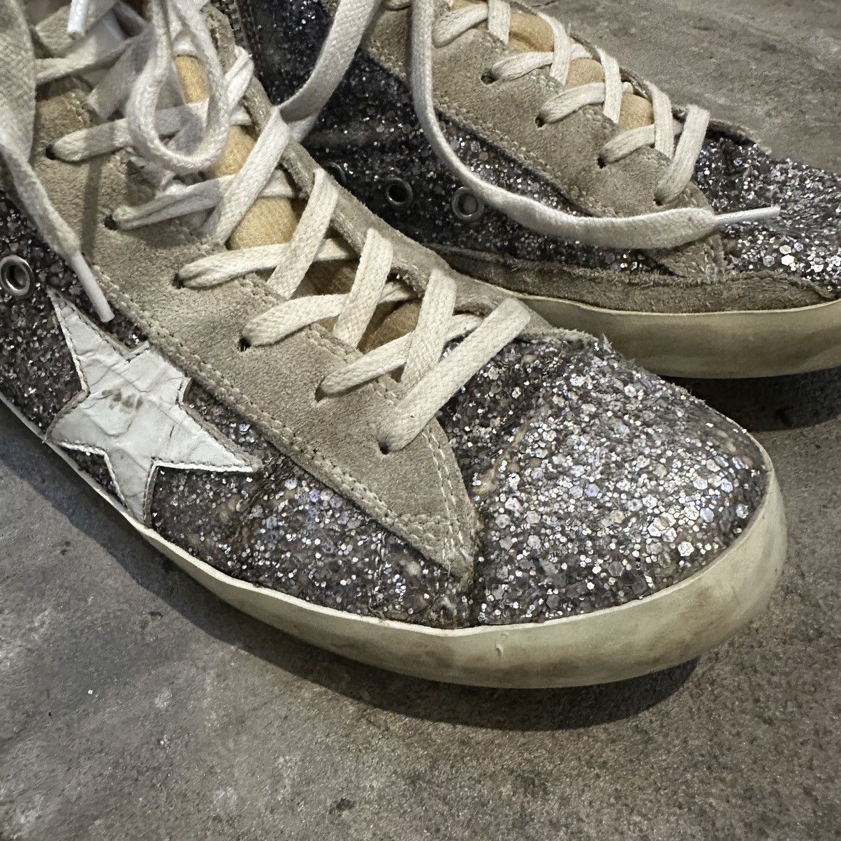 Golden Goose Golden Goose Deluxe brand Venezia Franco vintage sneakers Size US 9 / IT 39 - 10 Thumbnail