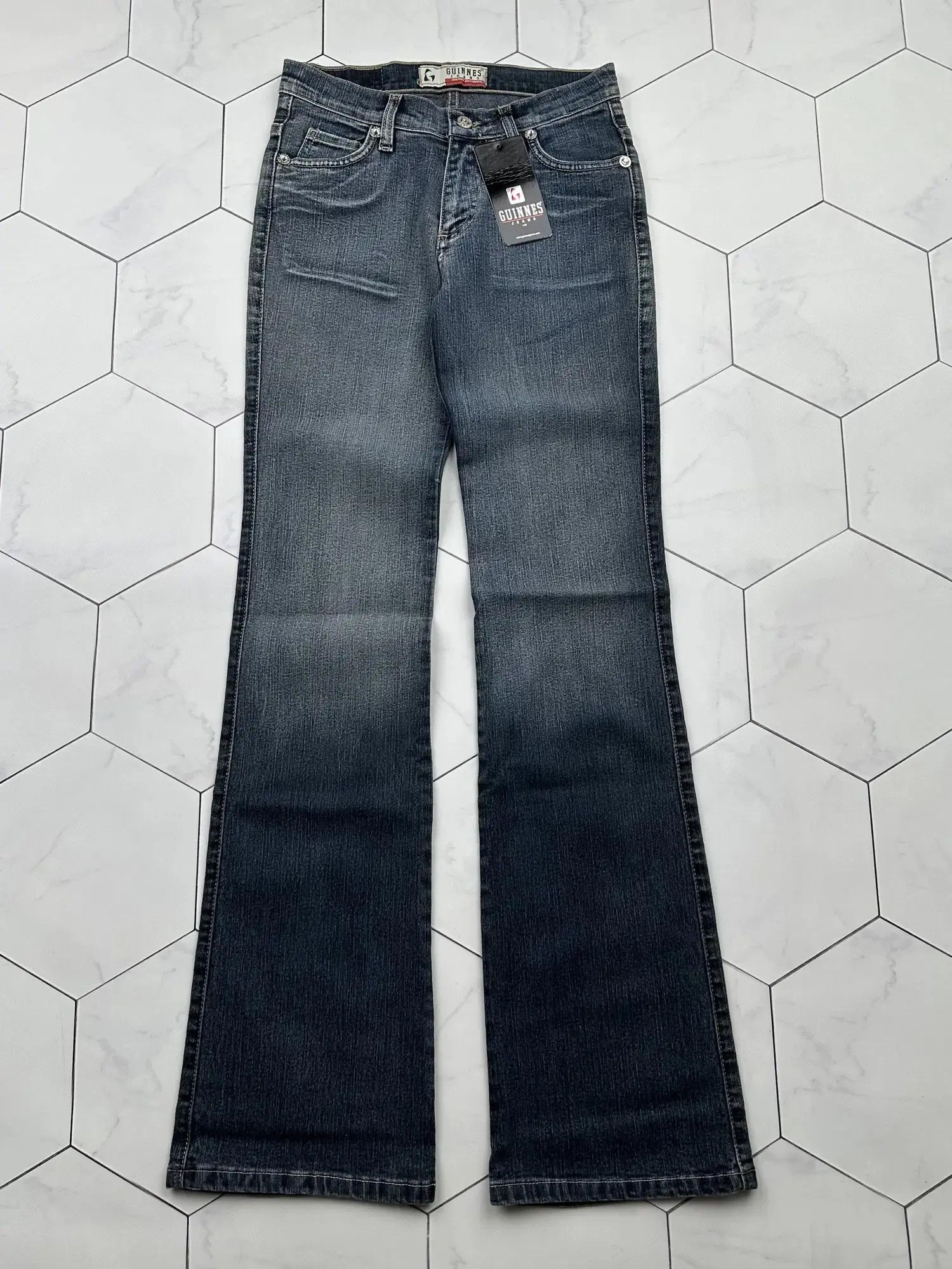 Japanese Brand Vintage Flare Jeans (B531)E2 Size 27" / US 4 / IT 40 - 1 Thumbnail