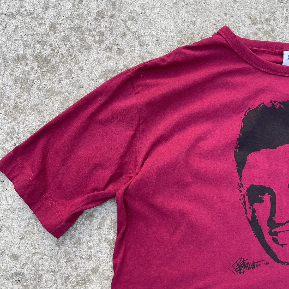 Band Tees × Vintage Vintage T-shirts Elvis Presley Big Logo Style USA Rock Size US XL / EU 56 / 4 - 5 Thumbnail