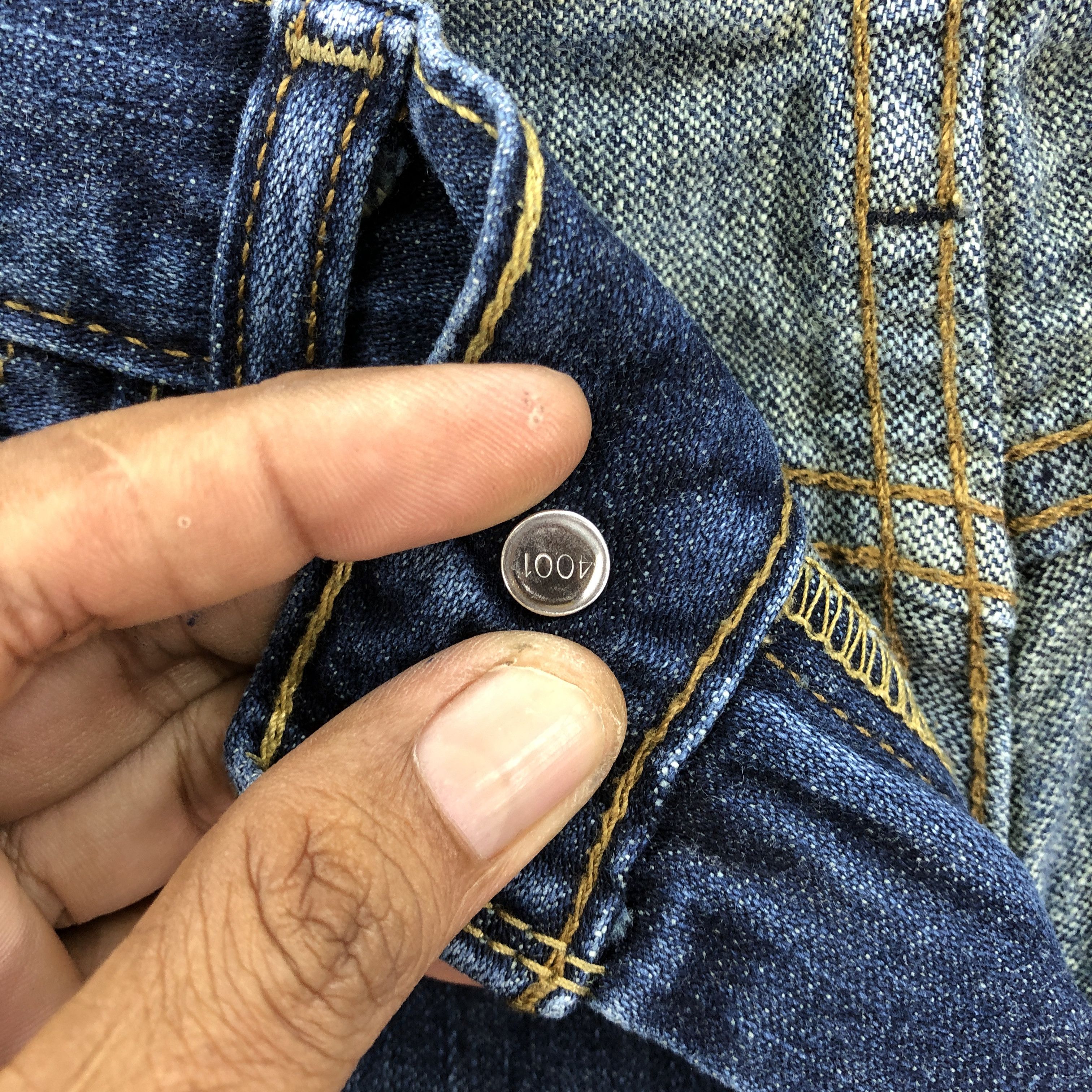 Levi's Vintage Y2K Levis Indigo Wash Jeans Levi's Faded Denim Size US 32 / EU 48 - 7 Thumbnail
