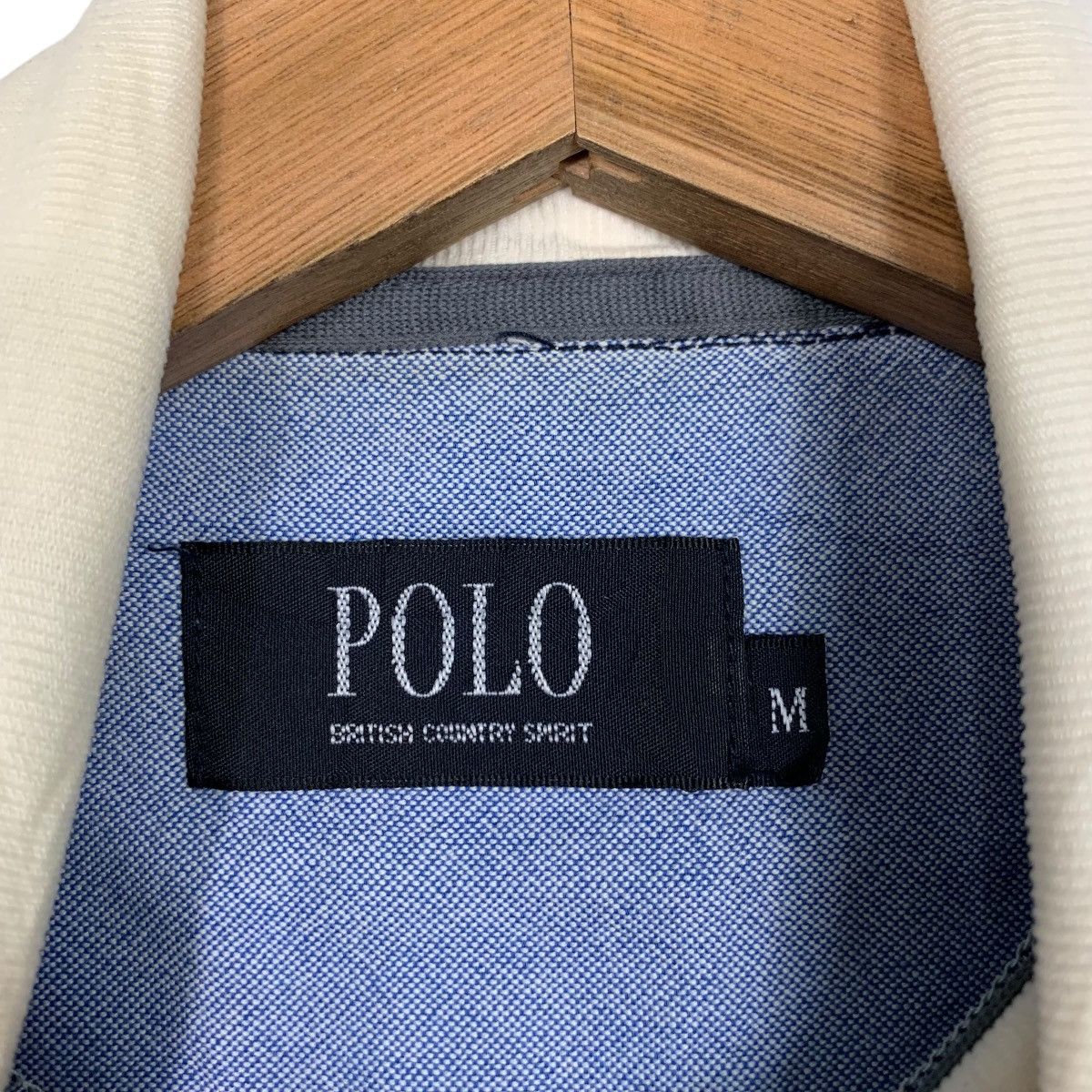 Japanese Brand POLO BRITISH Striped Long Sleeve Polo Shirt #2610-C117 Size US M / EU 48-50 / 2 - 12 Thumbnail