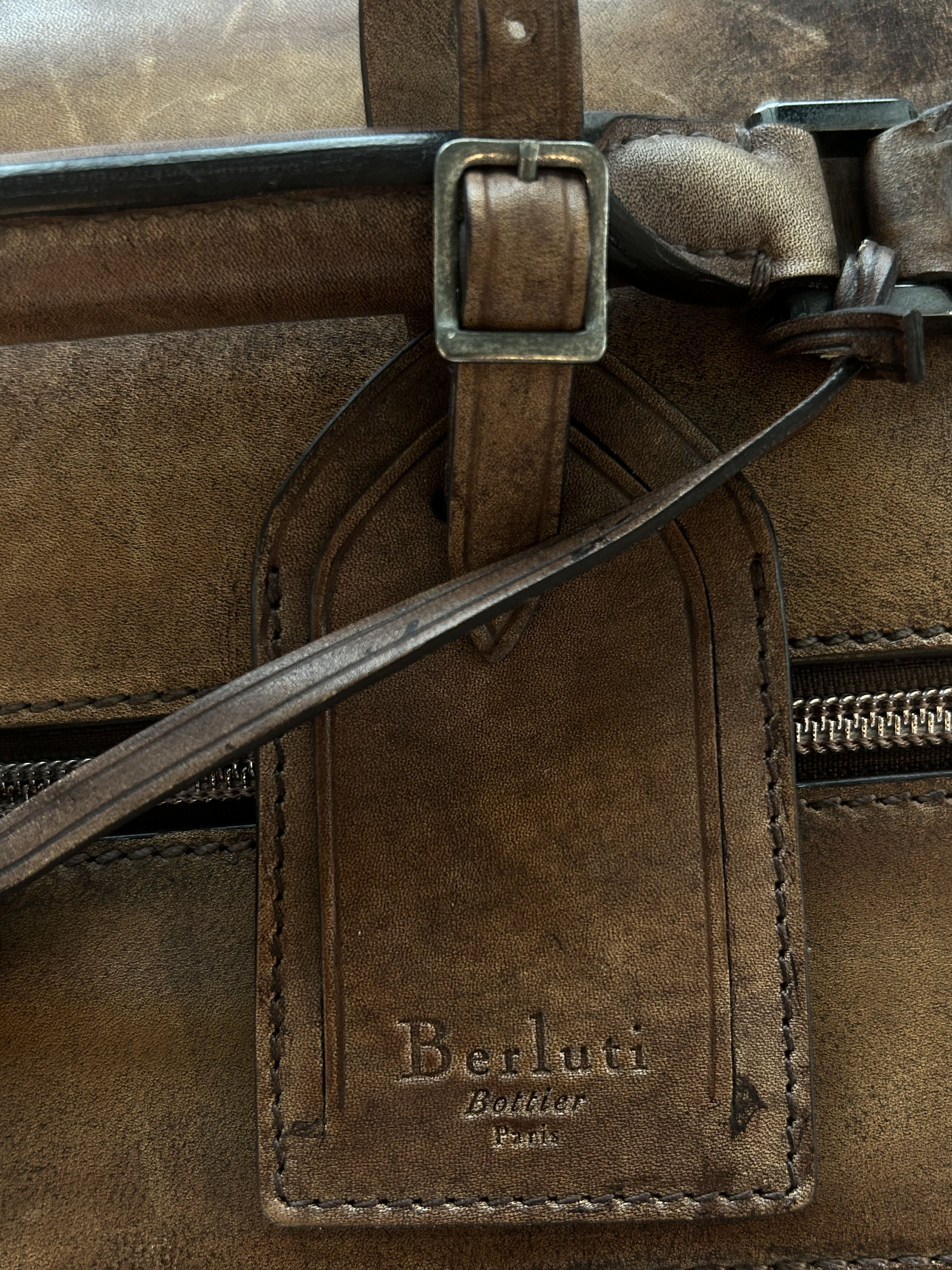 Berluti Berluti Brown Formula Rolling Suitcase Size ONE SIZE - 8 Thumbnail