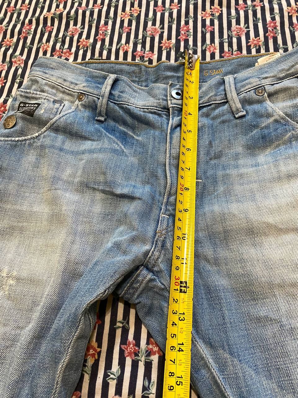 G-Star Vintage Gstar Raw Japanese Avant Garde Opium Y2K Denim Jeans Size US 31 - 12 Thumbnail