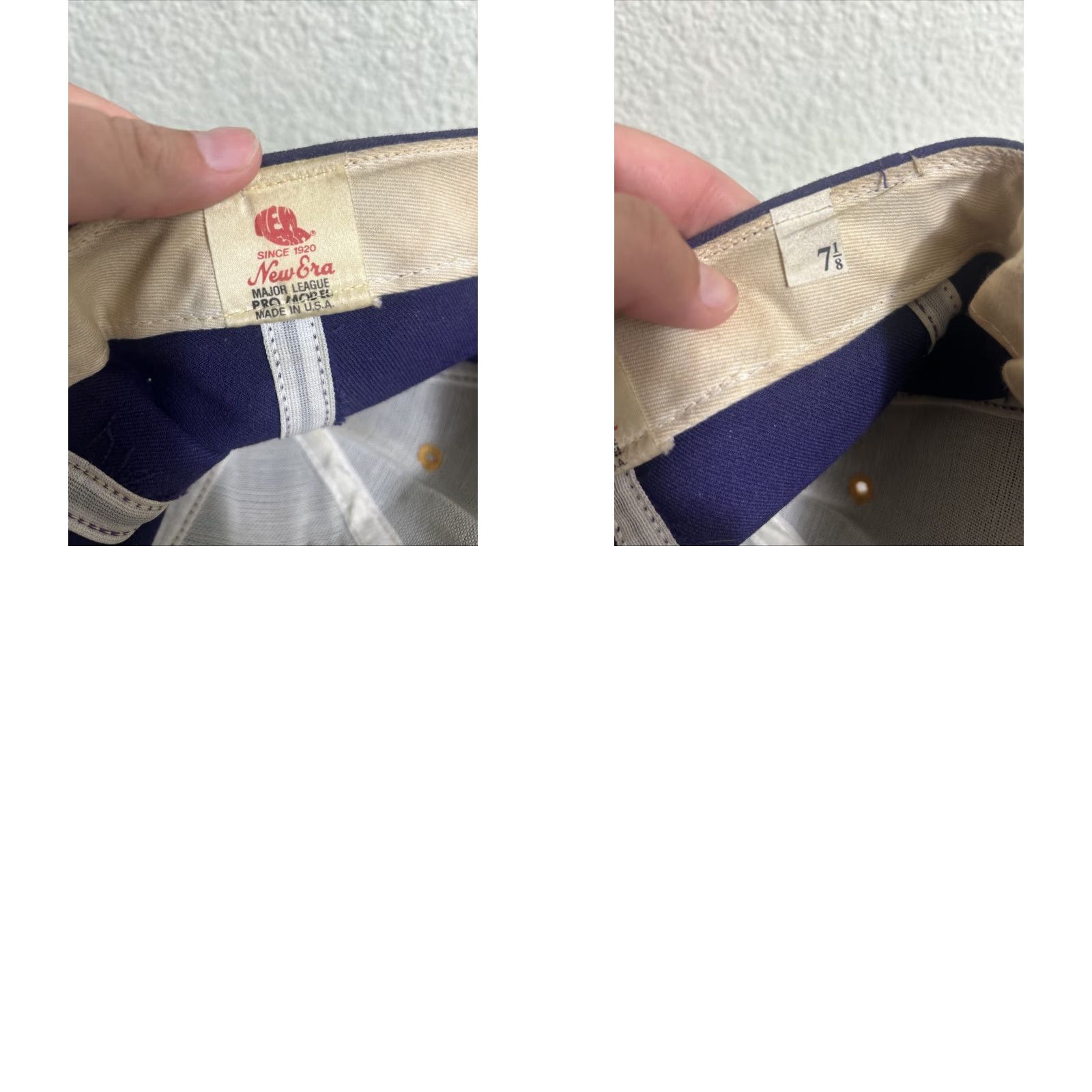 New Era VINTAGE New Era Major League Promodel Baseball Hat 7 1/8 Purple Gold L Mens Baseball Cap Size ONE SIZE - 10 Thumbnail