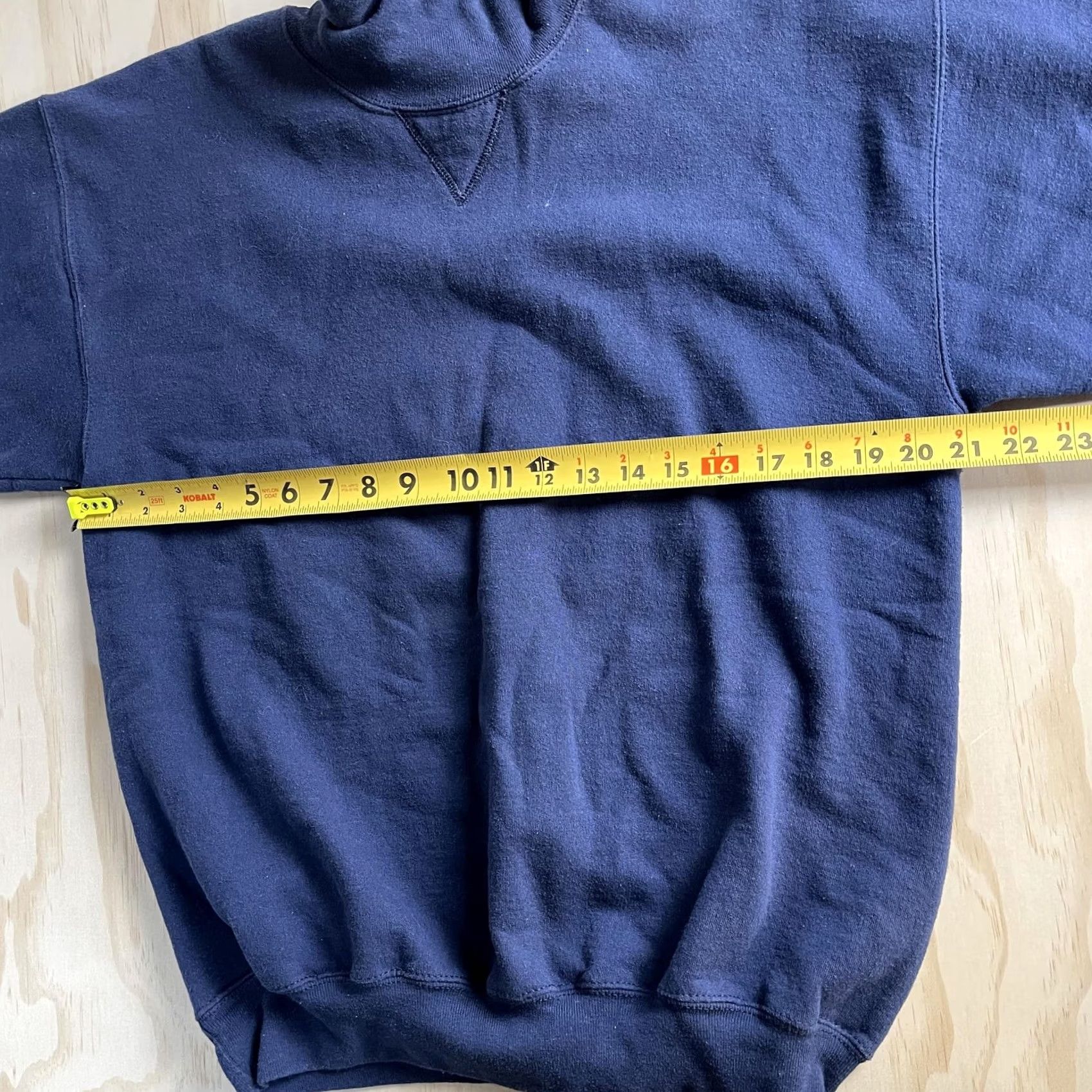 Champion VINTAGE Champion Sweatshirt Mens M Blue Fleece Mock Neck Pullover Size US M / EU 48-50 / 2 - 6 Thumbnail