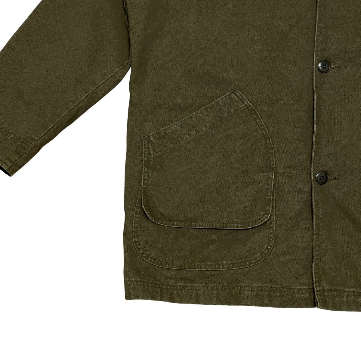 L.L. Bean Vintage L.L. Bean Green Duck Worker Chore Hunting Jacket Size US XXL / EU 58 / 5 - 5 Thumbnail