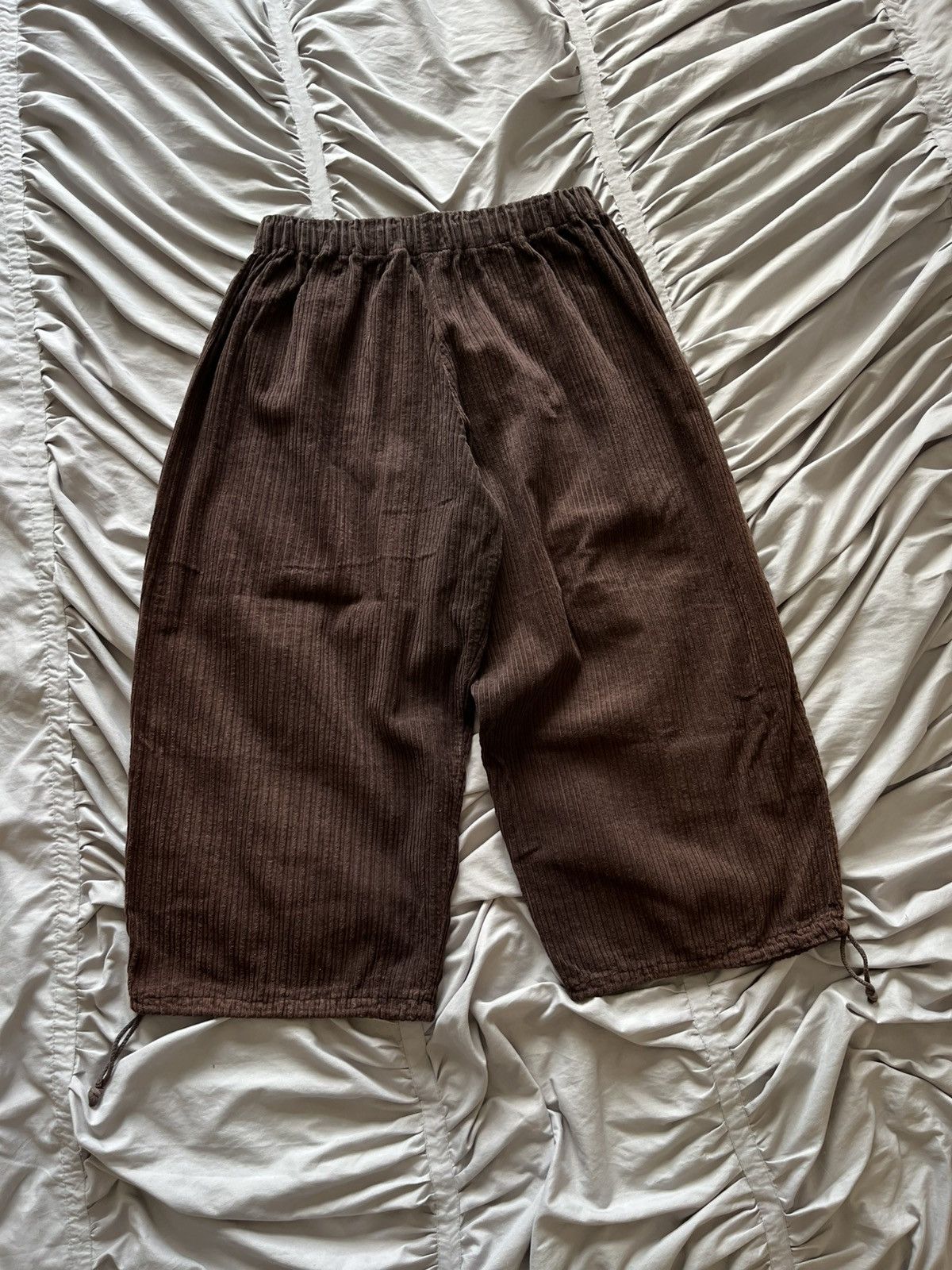 Japanese Brand Velvet Baggy Shorts Vintage Heavyweight Streetwear Japan Y2K Size US 38 / EU 54 - 6 Thumbnail