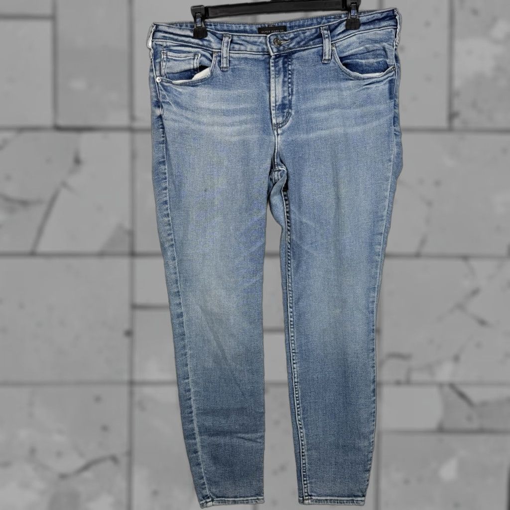 Silver Jeans Co. Silver Jeans Co Blue Casual Jeans Mens Size 34x29 Size US 34 / EU 50 - 1 Thumbnail