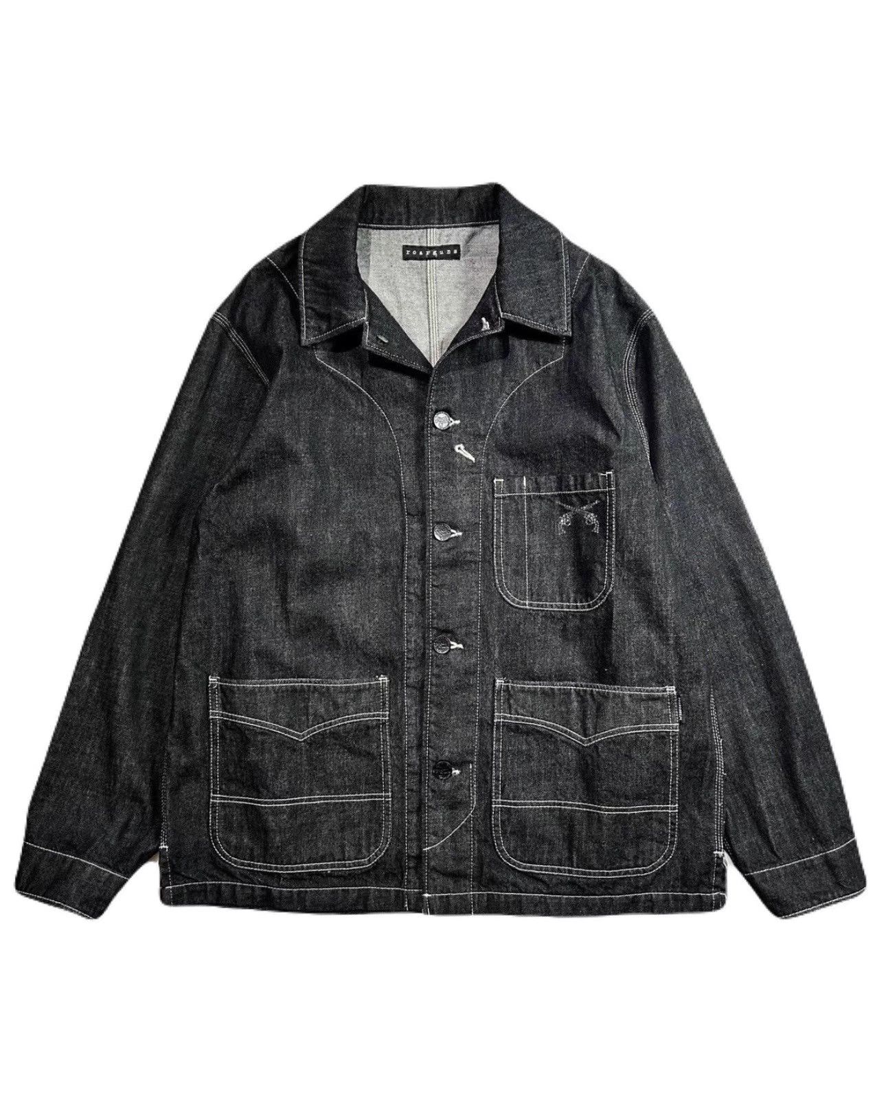 roarguns roarguns 25SS Star Style Washed Denim Jacket K11 Size US XL / EU 56 / 4 - 6 Thumbnail