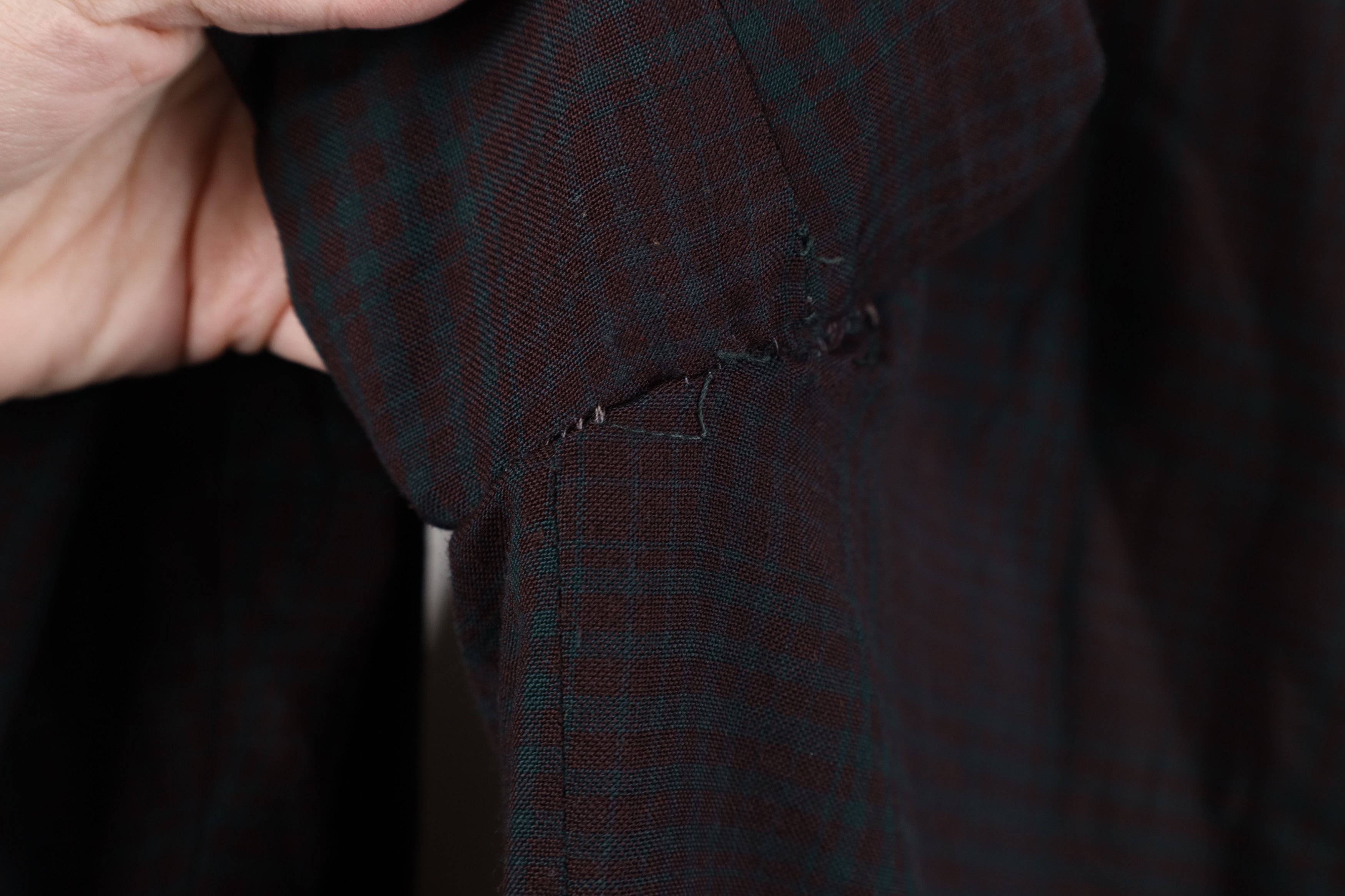 Vintage Vintage 50s 60s Streetwear Rayon Gabardine Suit Jacket USA Size US XL / EU 56 / 4 - 6 Thumbnail