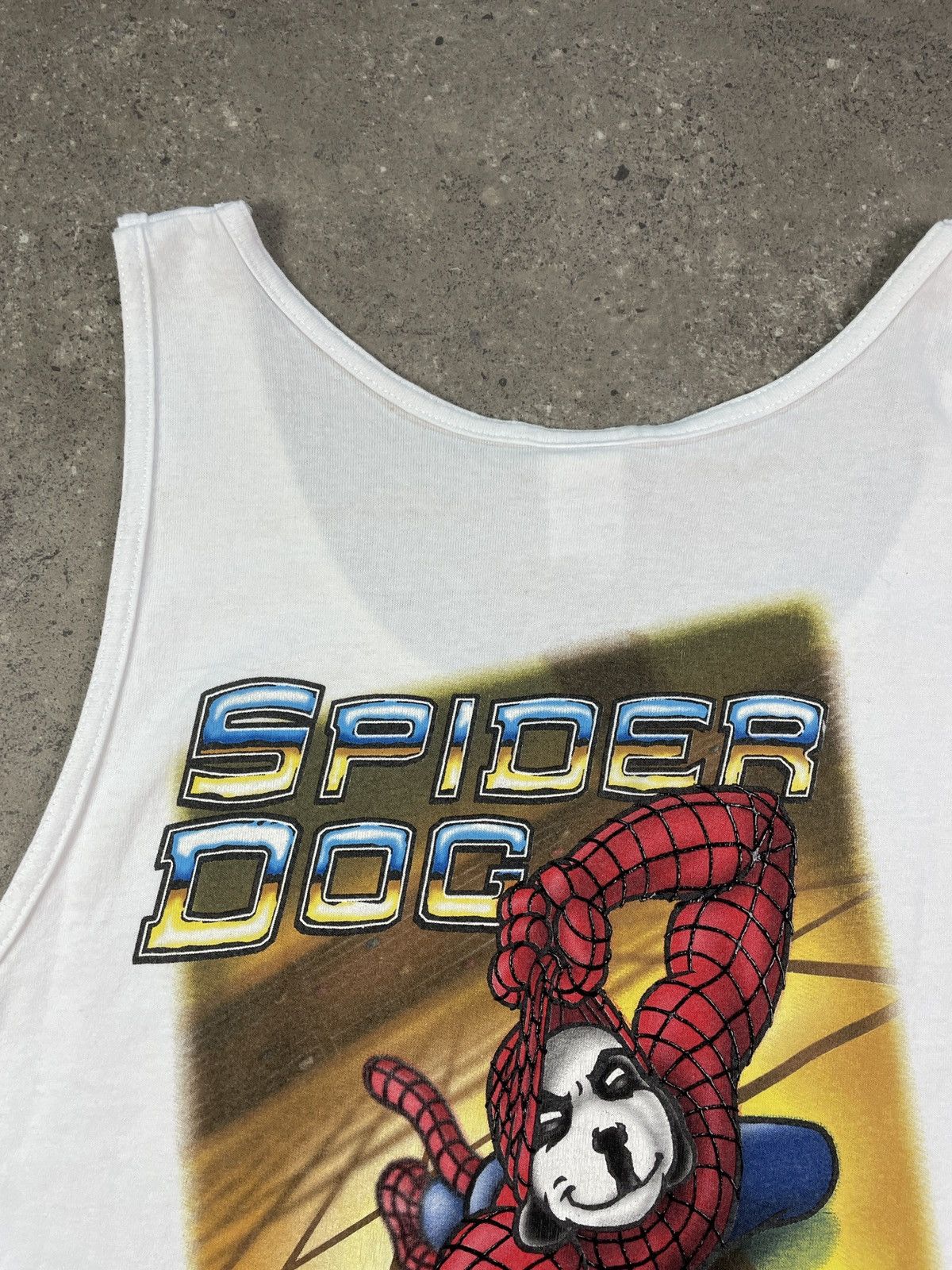 Big Dogs × Vintage Vintage 2000s Big Dogs Spider Dog 2002 Tank Top Size US L / EU 52-54 / 3 - 4 Thumbnail