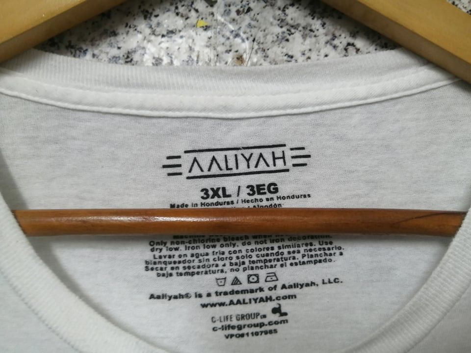 Band Tees × Rap Tees × Vintage Aaliyah air brush t shirt Oversized Very Rare Size US XXL / EU 58 / 5 - 5 Thumbnail
