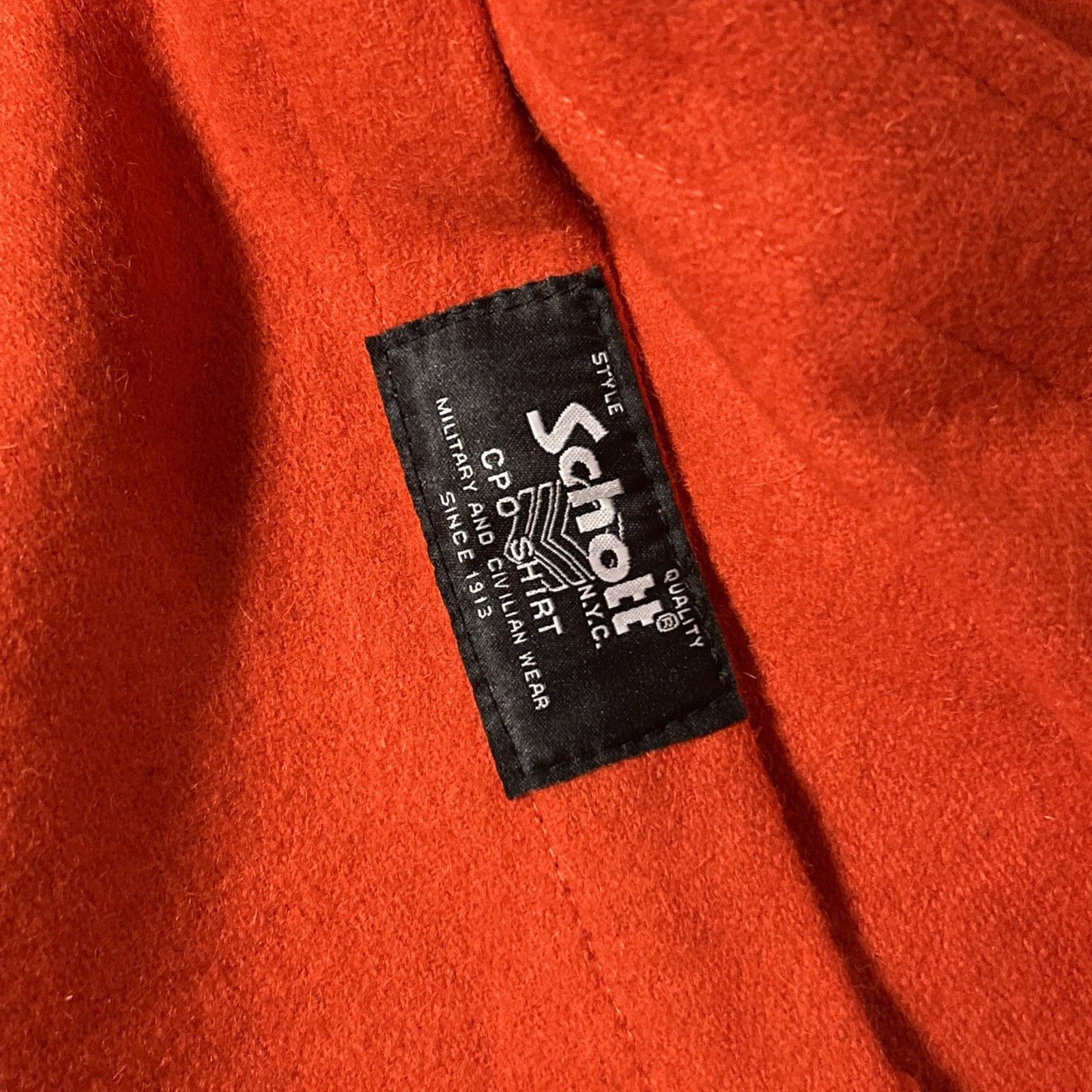 Schott Schott US Armed Forces Wool Flannel Jacket Small Outdoors Size US S / EU 44-46 / 1 - 5 Thumbnail
