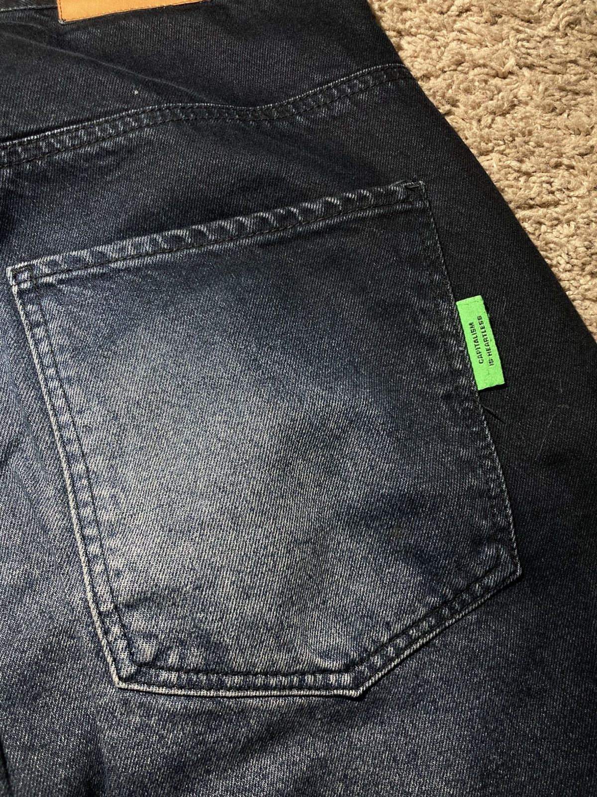 Willy Chavarria AW22 Willy Chavarria Santee Alley Jeans Faded 2022 Whisker Size US 32 / EU 48 - 13 Thumbnail