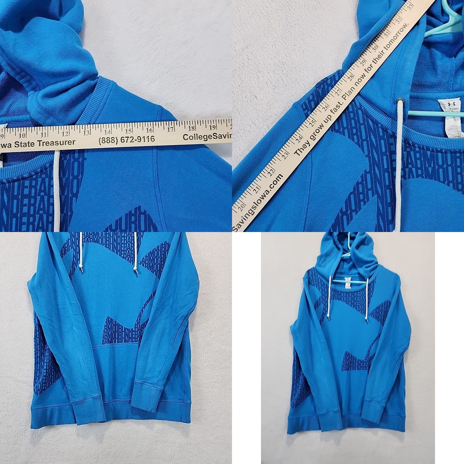 Under Armour Under Armour All Season Gear Womens Hoodie Pullover Blue XS? Size M / US 6-8 / IT 42-44 - 8 Thumbnail
