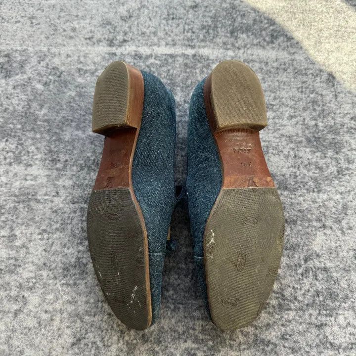 Louis Vuitton Louis Vuitton Stylish Denim Loafers for Women -2508 Size US 7 / IT 37 - 4 Thumbnail