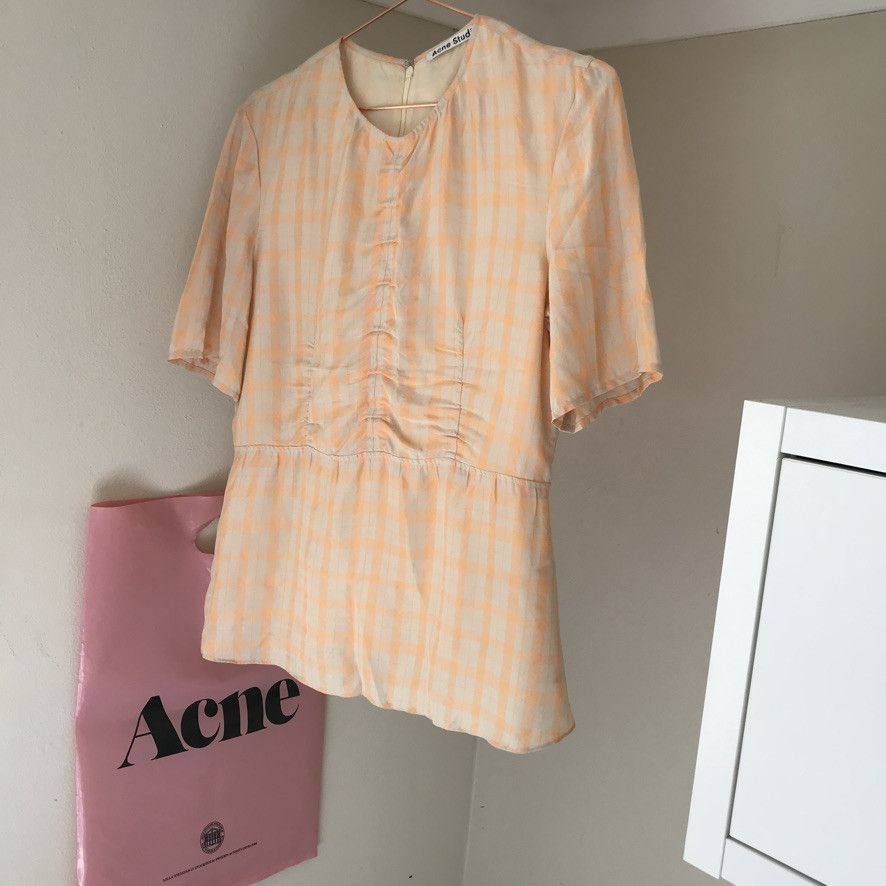 Acne Studios Ruched Peplum Top Size M / US 6-8 / IT 42-44 - 8 Thumbnail