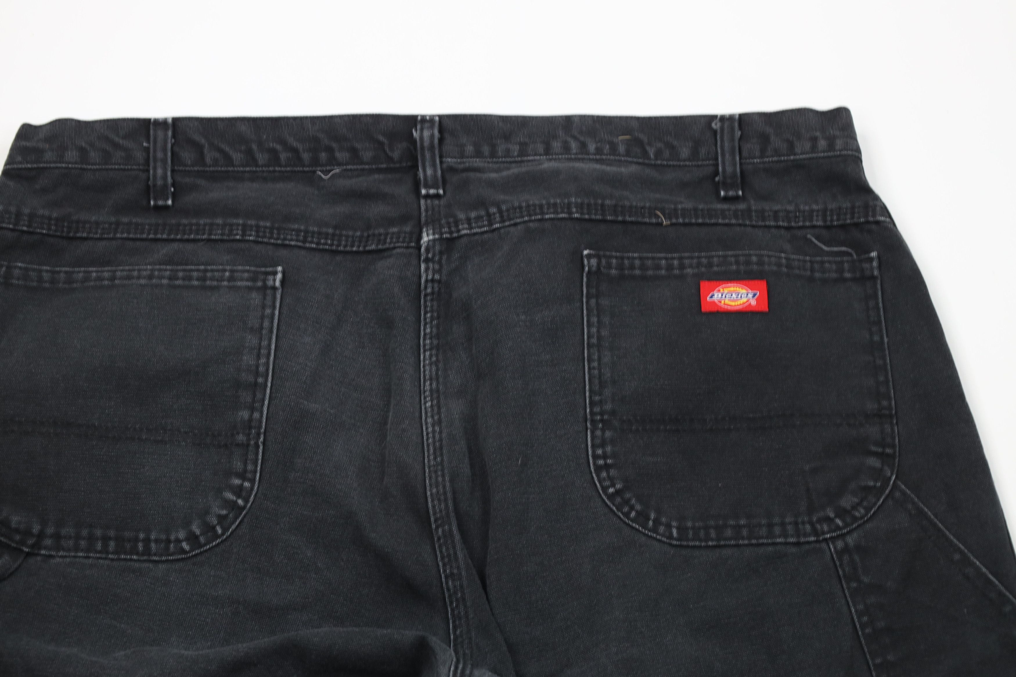 Dickies Vintage Y2K Dickies Canvas Wide Leg Dungaree Pants Black Size US 42 / EU 58 - 10 Thumbnail