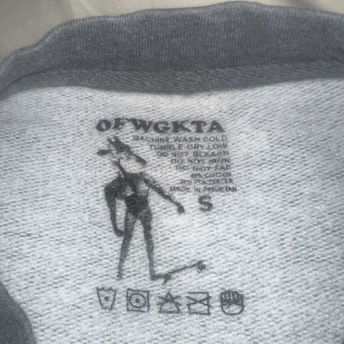 Odd Future Odd Future OFWGKTA Donut Crewneck Sweatshirt Heather Grey Size US S / EU 44-46 / 1 - 3 Thumbnail