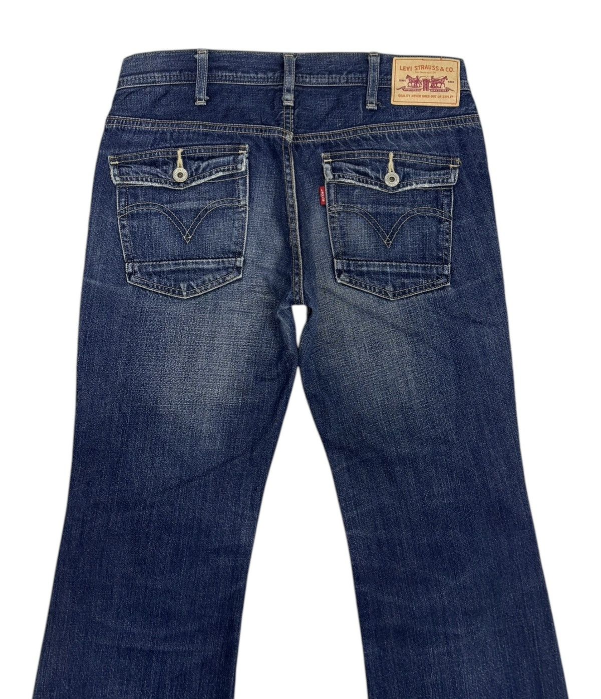 Levi's 🔥LEVIS STRAUSS BOOTCUT DENIM FLARED JEANS Size 30" / US 8 / IT 44 - 8 Thumbnail