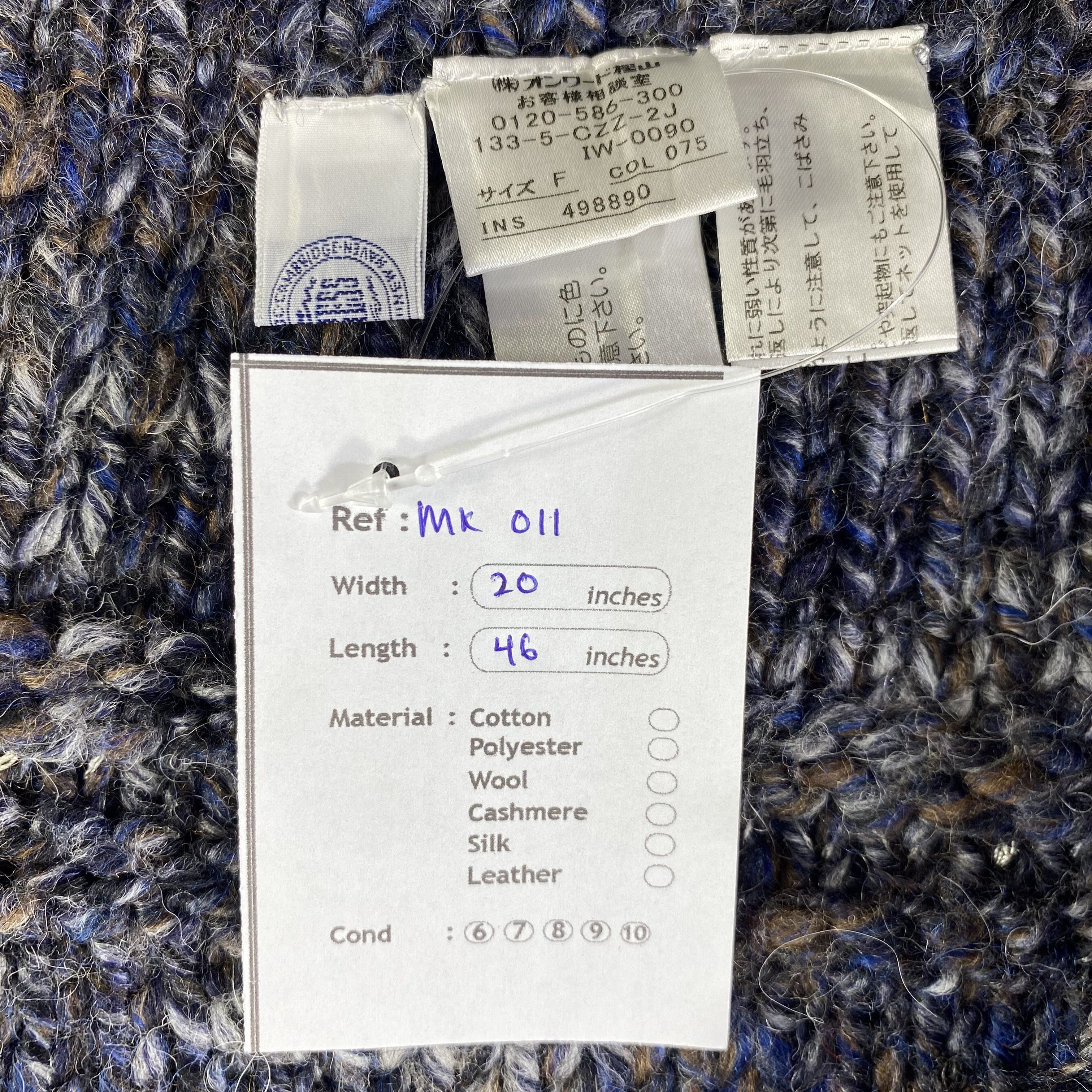 J. Press J. Press Knit Scarf Neck Wrap Wool Muffler Size ONE SIZE - 9 Thumbnail