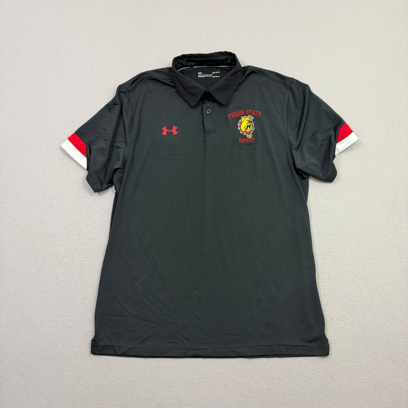 Under Armour Under Armour Ferris State Bulldogs Hockey Trophy Polo Large Size US L / EU 52-54 / 3 - 1 Thumbnail