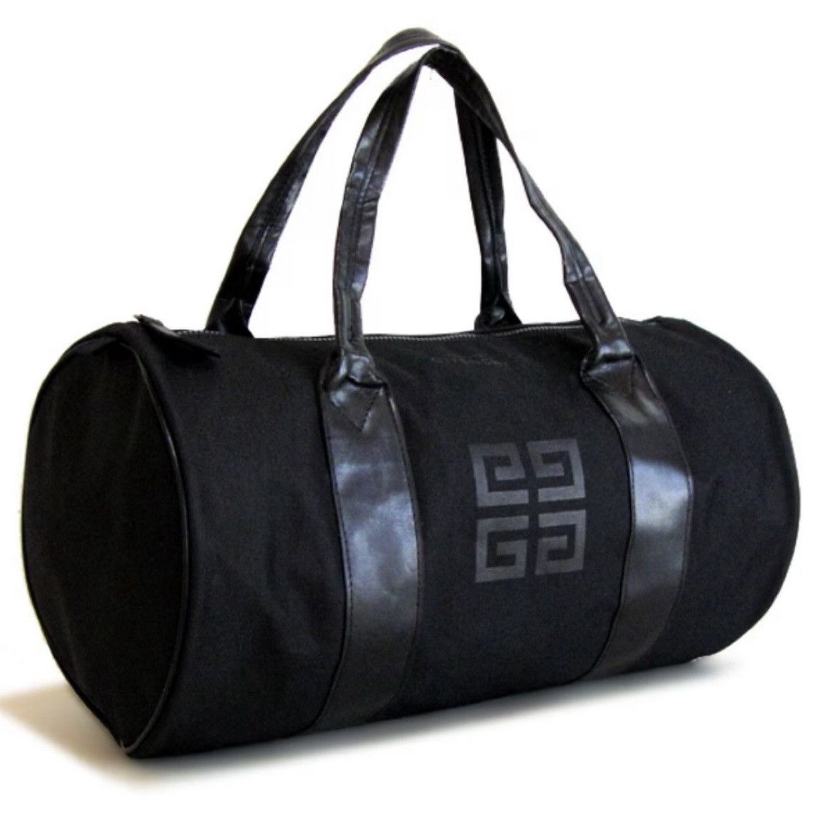 image of Givenchy Parfums Black Barrel Unisex Duffle Travel Bag, Women's