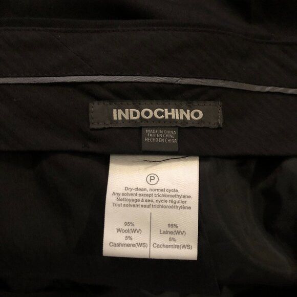Indochino Indochino men's new black dress pants size: 42/27 Size 42S - 5 Thumbnail