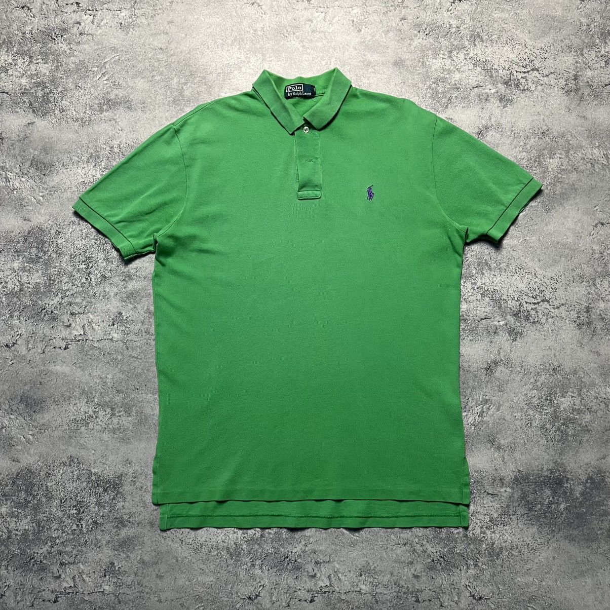 Polo Ralph Lauren × Vintage Vintage Polo Ralph Lauren Tee Polo Shirt Streetwear Designer Size US M / EU 48-50 / 2 - 1 Thumbnail