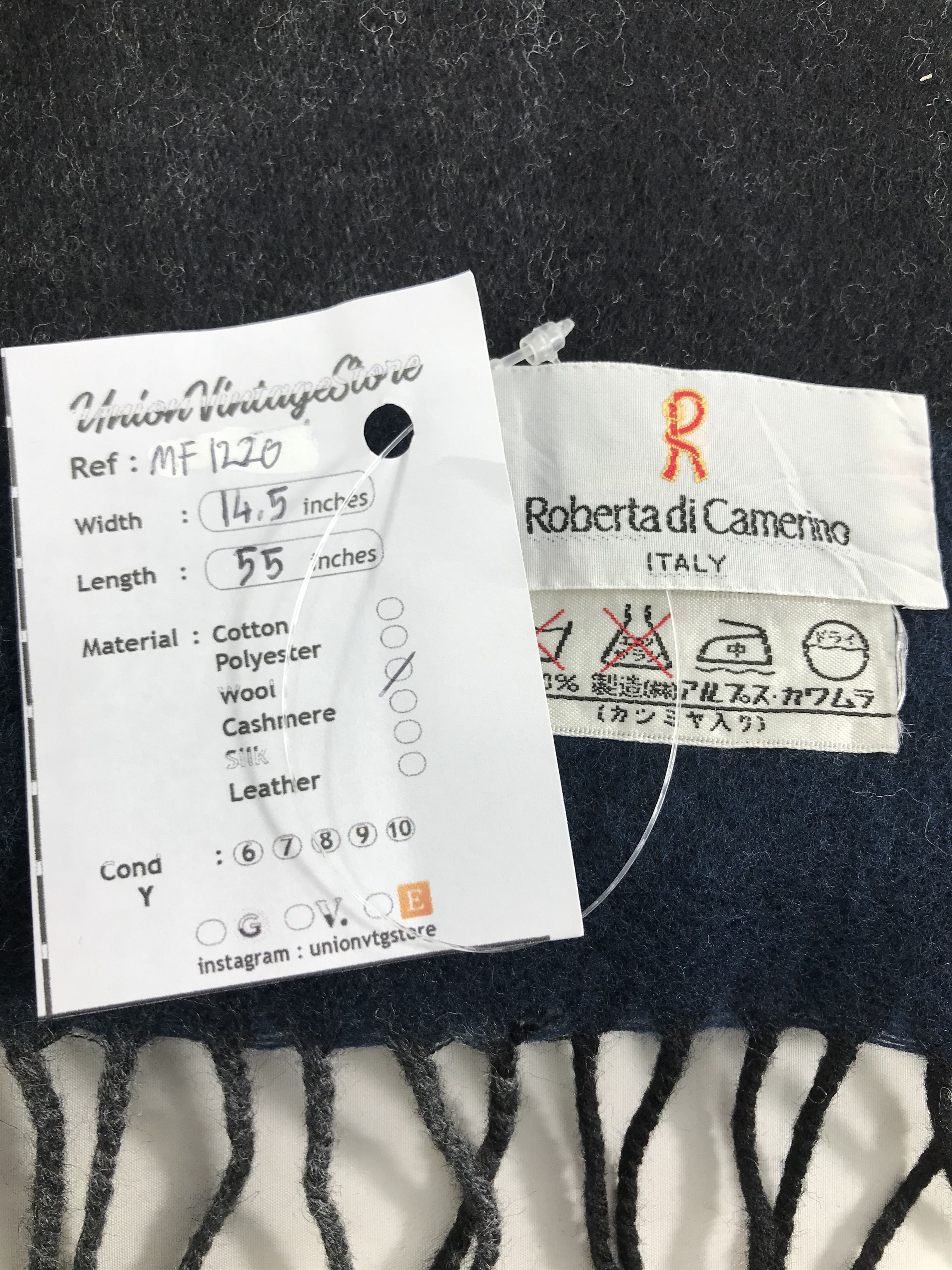 Roberta di Camerino Vintage Roberta Di Camerino Scarf/Muffler/Neckwear MF1220 Size ONE SIZE - 5 Thumbnail