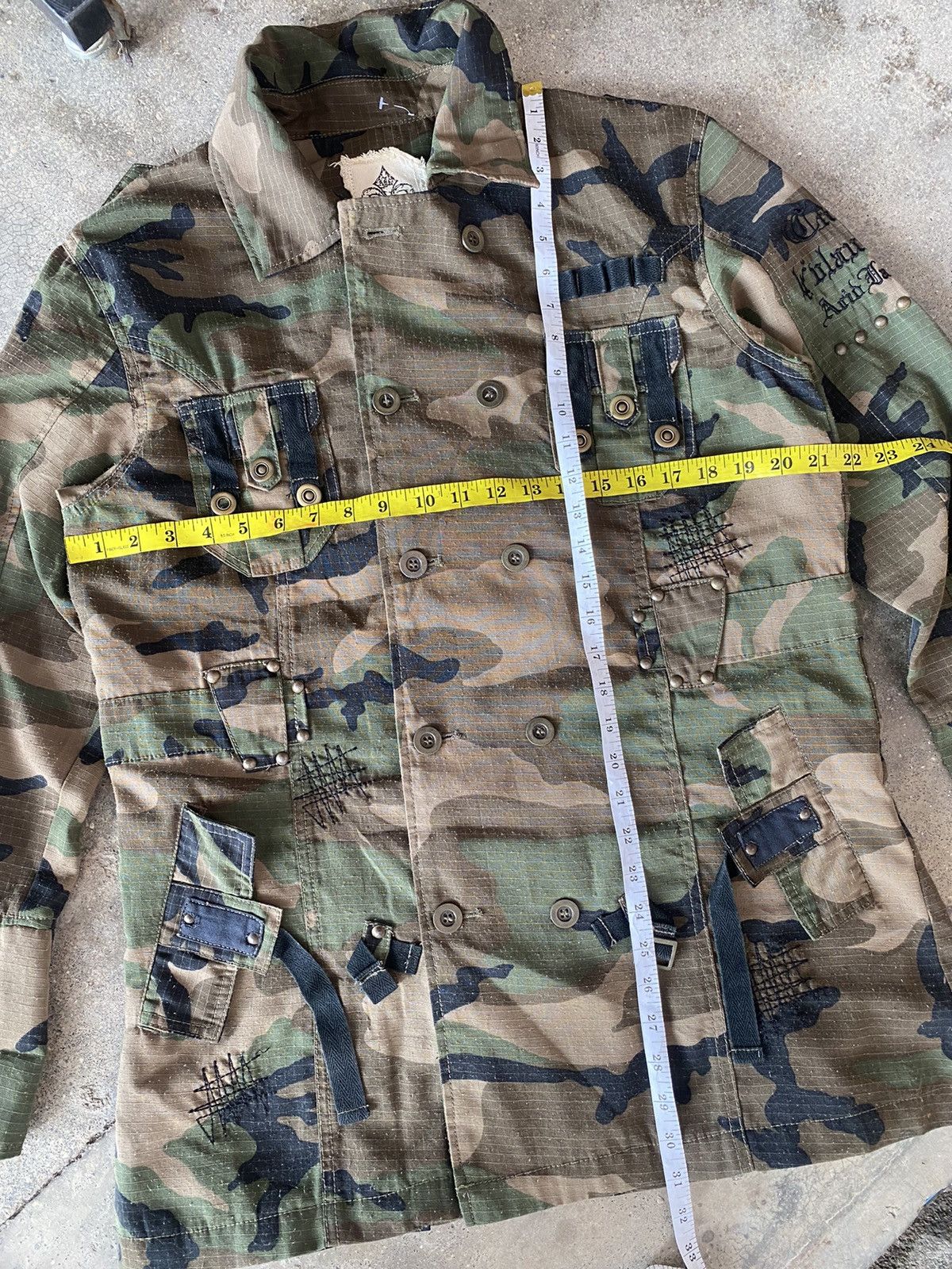 Japanese Brand Vintage Tactical Acid Jazz Men Camo Jacket Size US L / EU 52-54 / 3 - 11 Thumbnail