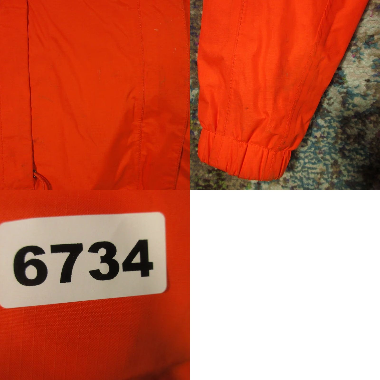 The North Face The North Face DryVent Rain Jacket Women XS Orange Hooded Lightweight Sealed Waterproof Size XS / US 0-2 / IT 36-38 - 10 Thumbnail