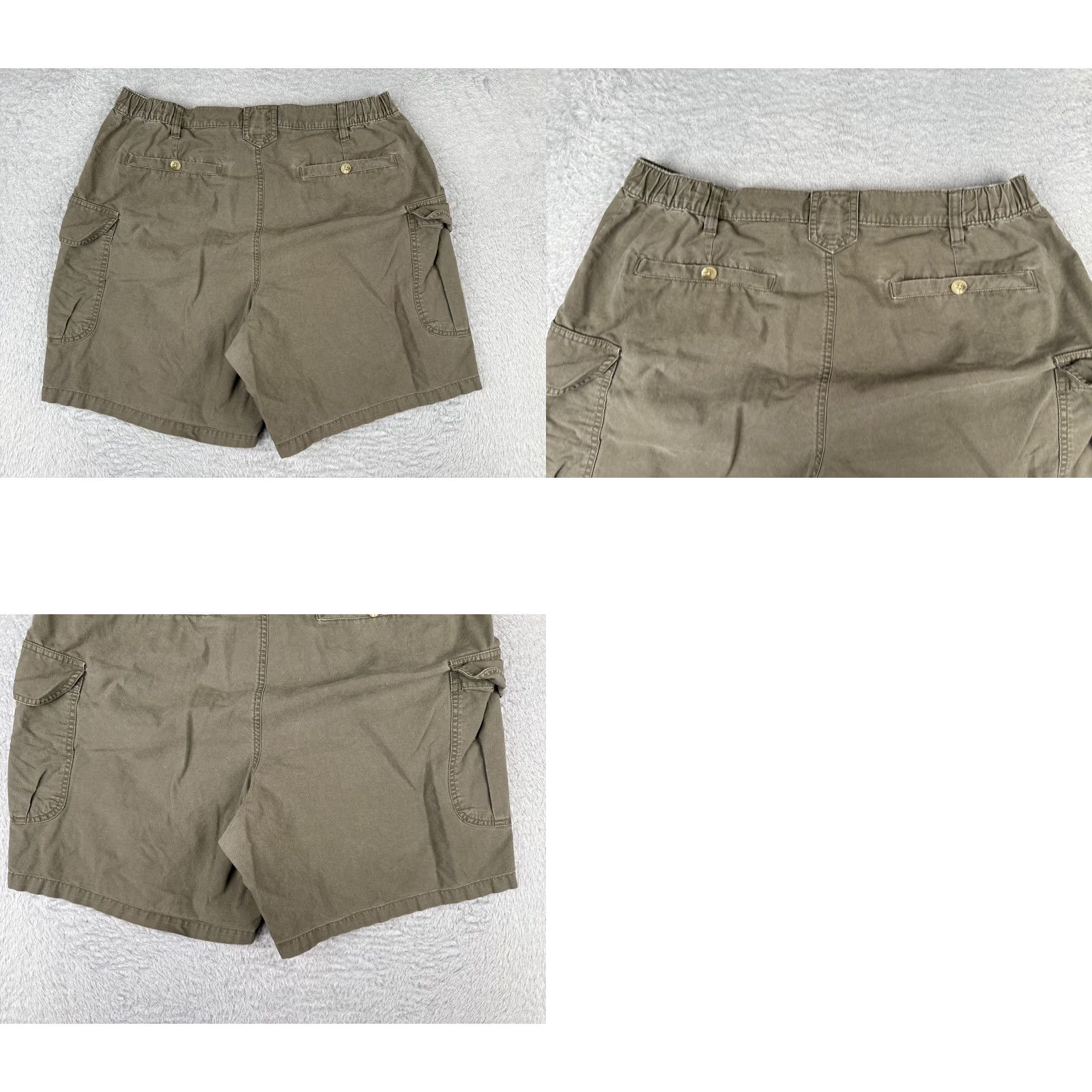 Vintage VINTAGE Columbia Shorts Mens 38 Green Cargo 100% Cotton Nylon Pleated Hiking Camp 38x8 Size US 38 / EU 54 - 9 Thumbnail