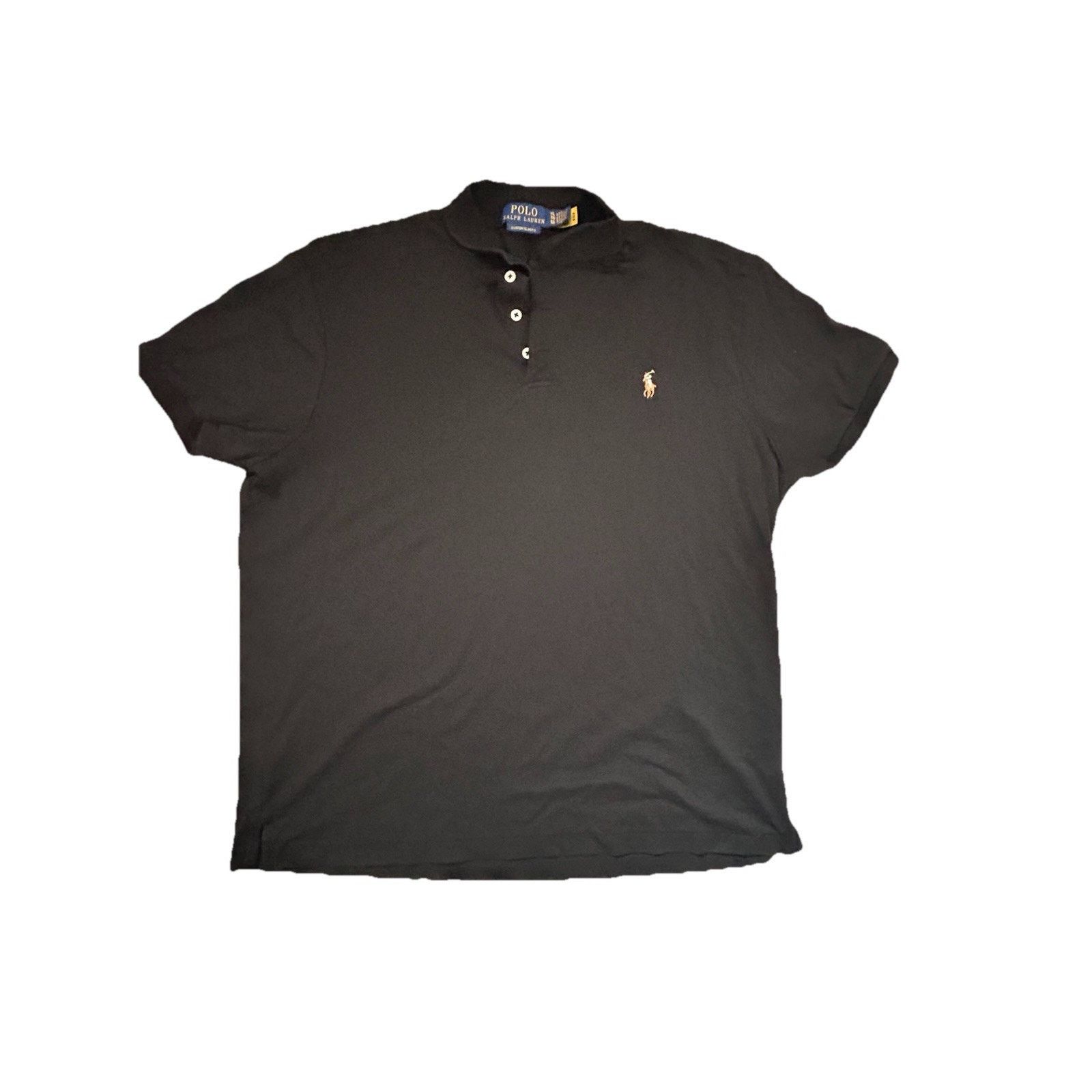 Polo Ralph Lauren polo ralph lauren wmn Polo Shirt Black Xl Colored Pony Logo Size US XL / EU 56 / 4 - 1 Thumbnail