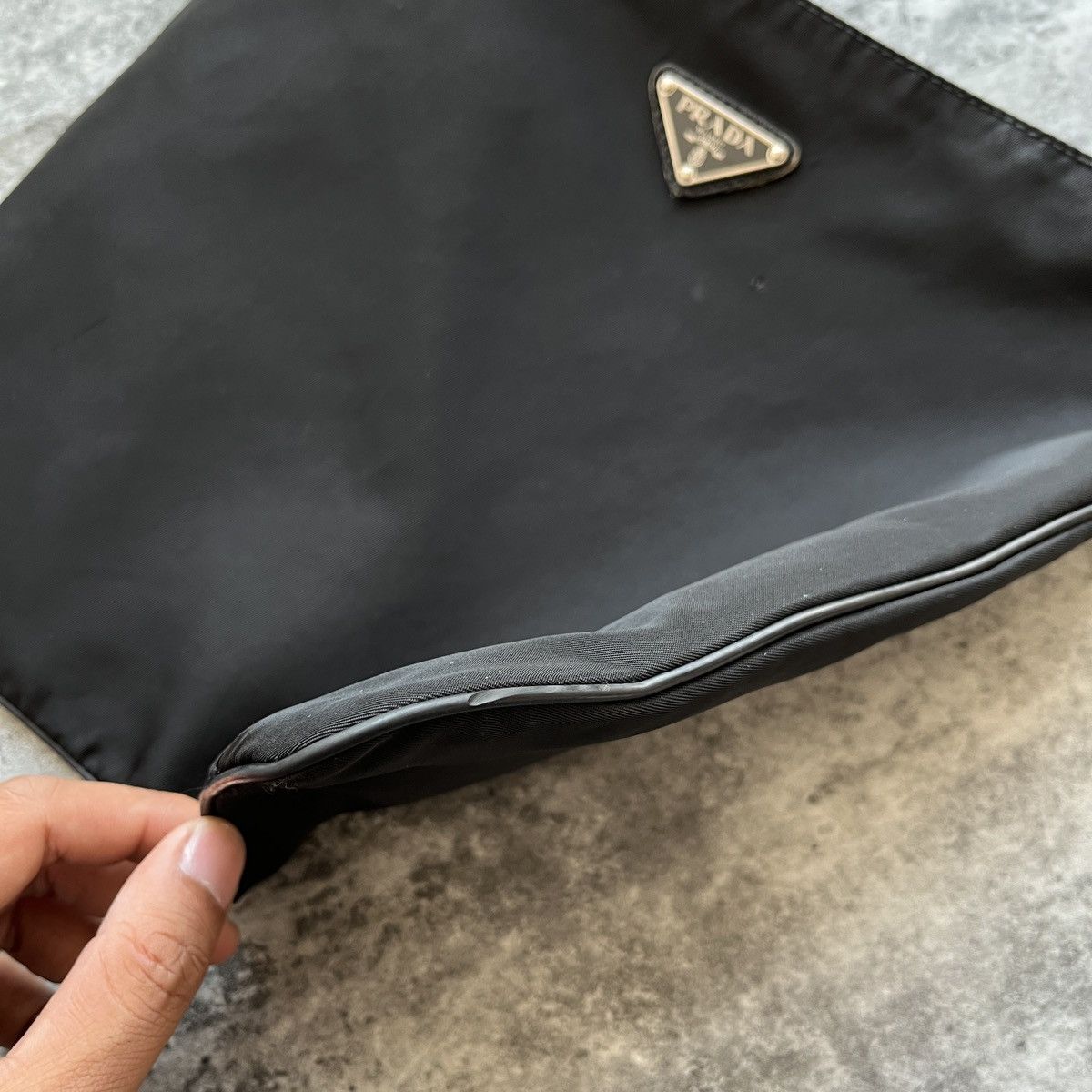 Prada LAST CALL‼️ Vintage Prada Nylon Sling Bag Size ONE SIZE - 17 Thumbnail