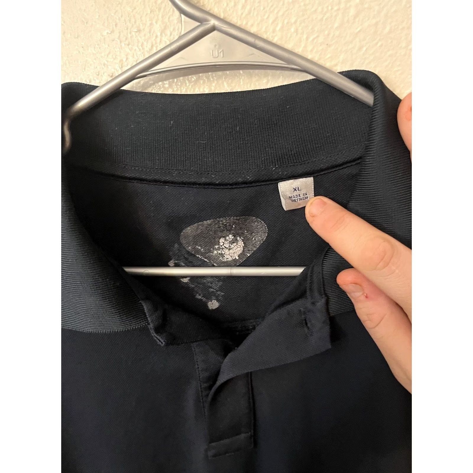 Callaway Callaway X Series Golf Polo Sport Shirt Logo Mens XL Black Flaw Size US XL / EU 56 / 4 - 2 Thumbnail
