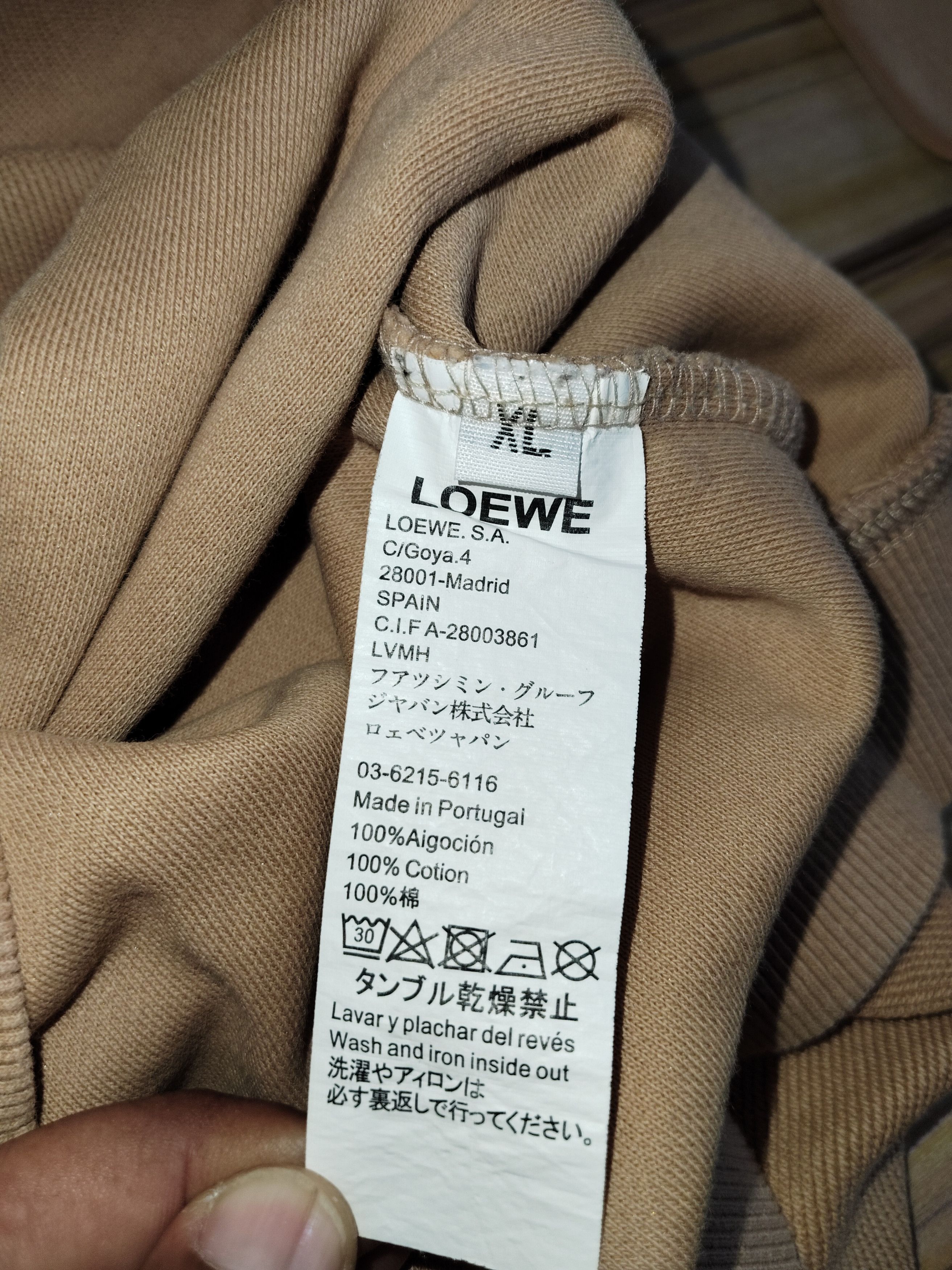 Loewe LOEWE Sweatshirt Size US XL / EU 56 / 4 - 6 Thumbnail
