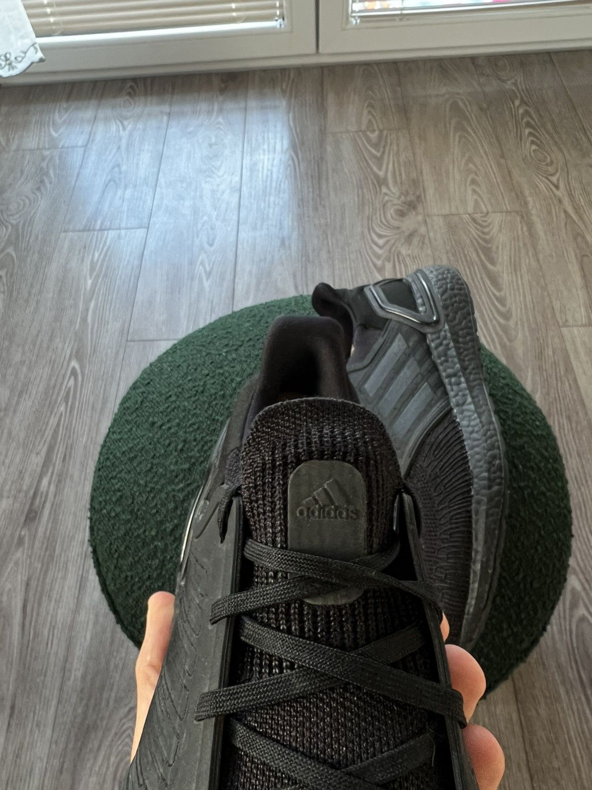 Adidas × Designer ‼️Adidas Utraboost Primeblue Triple Black Knit Sneakers‼️ Size US 10.5 / EU 43-44 - 6 Thumbnail