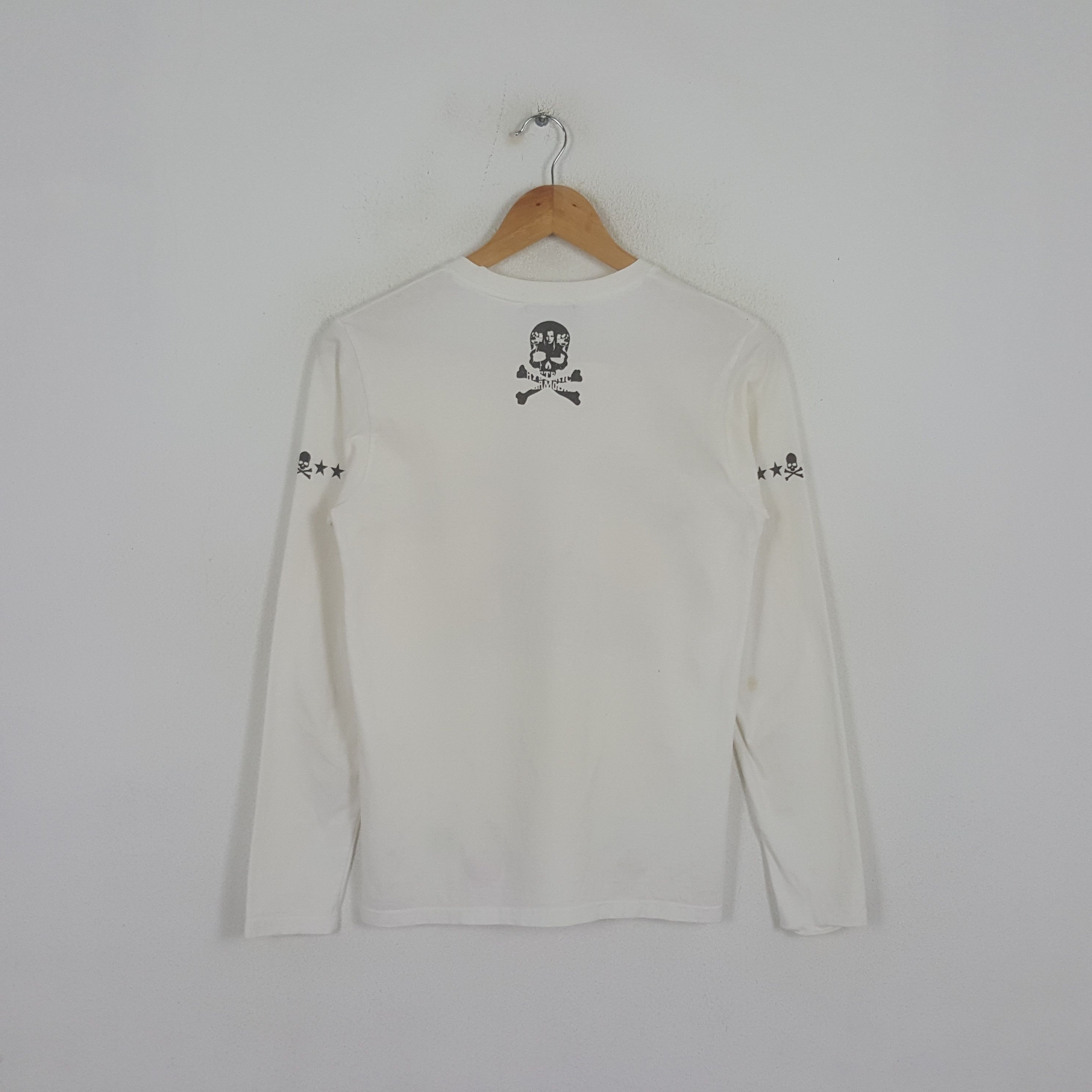 Hysteric Glamour × Japanese Brand × Vintage Vintage Hysteric Glamour Service Design Long Sleeve Tshirt Size S / US 4 / IT 40 - 3 Thumbnail