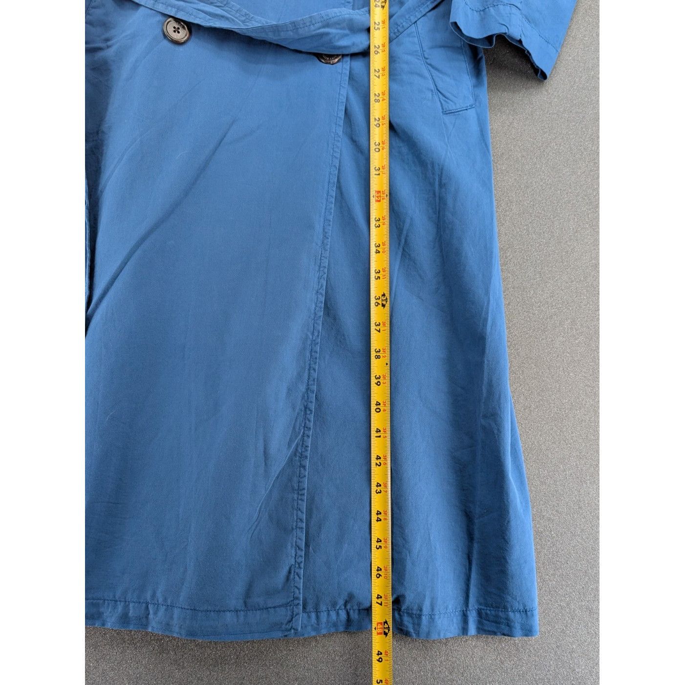 Lauren Ralph Lauren Lauren Ralph Lauren Trench Coat Women 4 Blue Classic Double Size S / US 4 / IT 40 - 7 Thumbnail