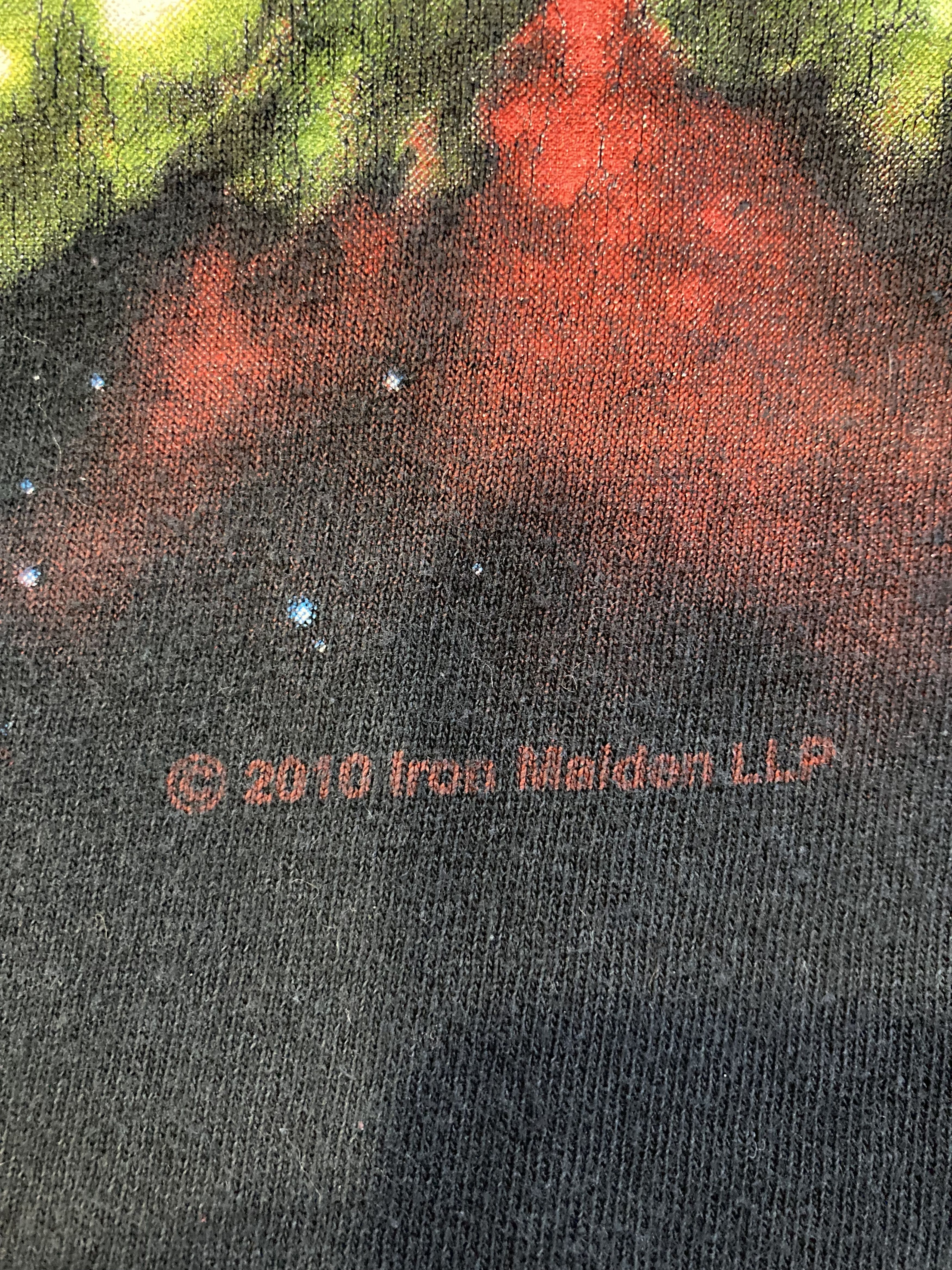 Iron Maiden Iron Maiden LLP OFFICIAL *FAN CLUB ONLY* FC T-Shirt 2010 Size US XL / EU 56 / 4 - 3 Thumbnail