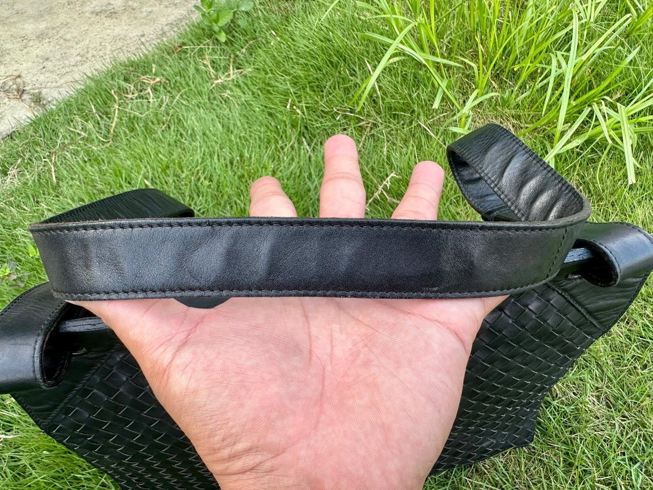 Bottega Veneta Authentic Bottega Veneta Intrecciato Nero Flap Messenger Bag Size ONE SIZE - 13 Thumbnail