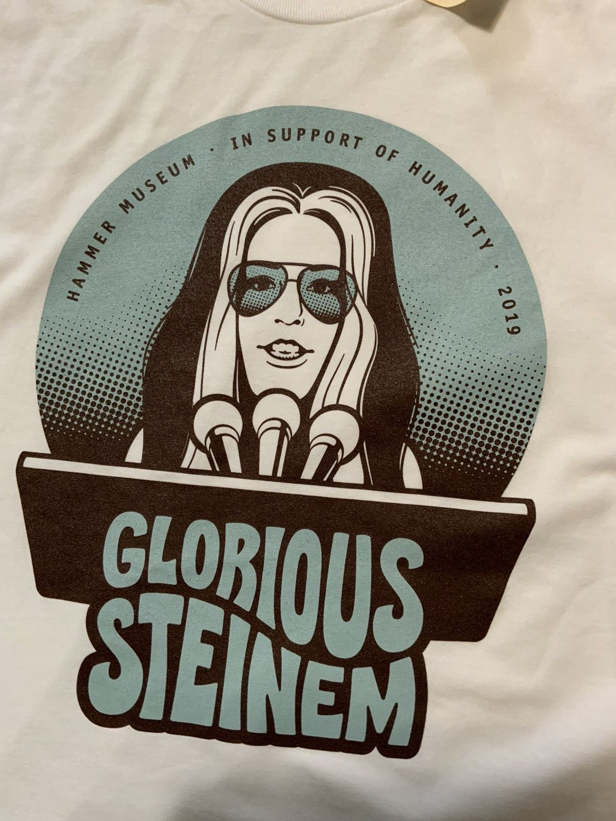 Other NWT Hammer Museum Gloria Steinem Glorious Humanity T-Shirt Size US M / EU 48-50 / 2 - 1 Thumbnail