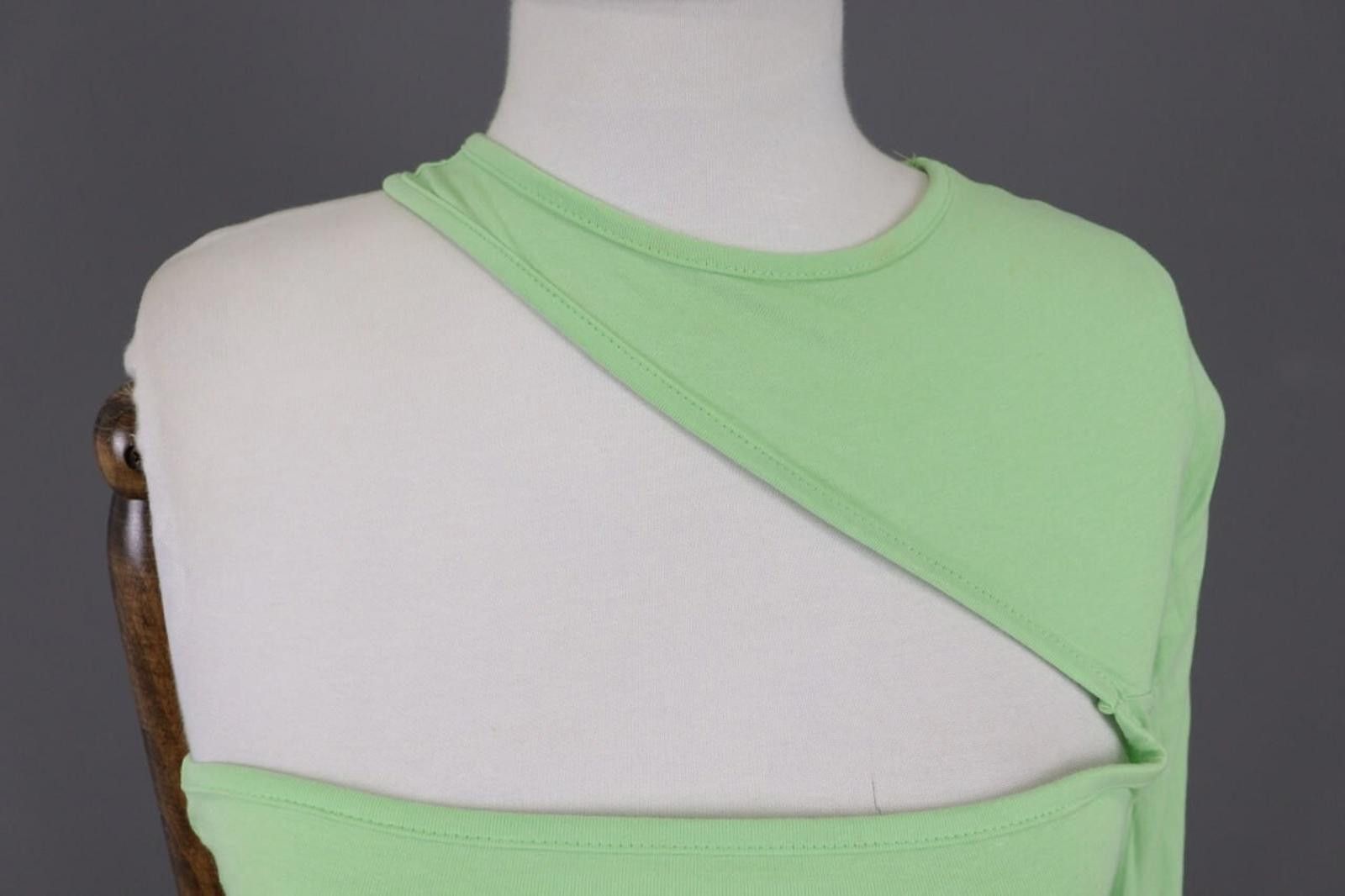 Karl Kani Karl Kani Embroidered Asymmetrical One Shoulder Shirt Size S Size S / US 4 / IT 40 - 3 Thumbnail